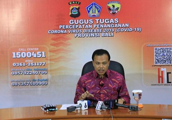 Siaran Pers Perkembangan Penanggulangan COVID–19 Provinsi Bali per 6 April 2020
