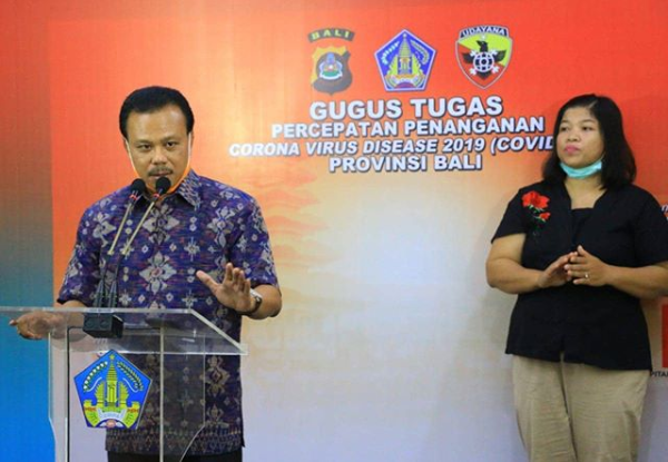 Siaran Pers Perkembangan Penanggulangan COVID–19 Provinsi Bali per 17 April 2020