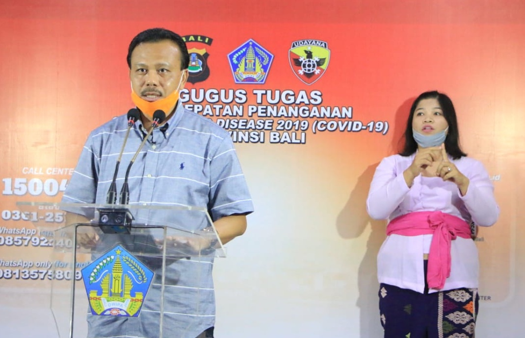 Siaran Pers Perkembangan Penanggulangan COVID–19 Provinsi Bali per 16 April 2020
