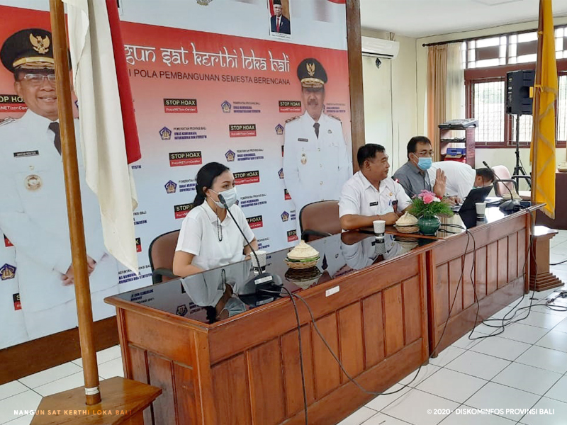 Diskominfos Provinsi Bali Adakan Bimbingan Teknis Penyelenggaraan Rapat Virtual dan Jaringan Internet