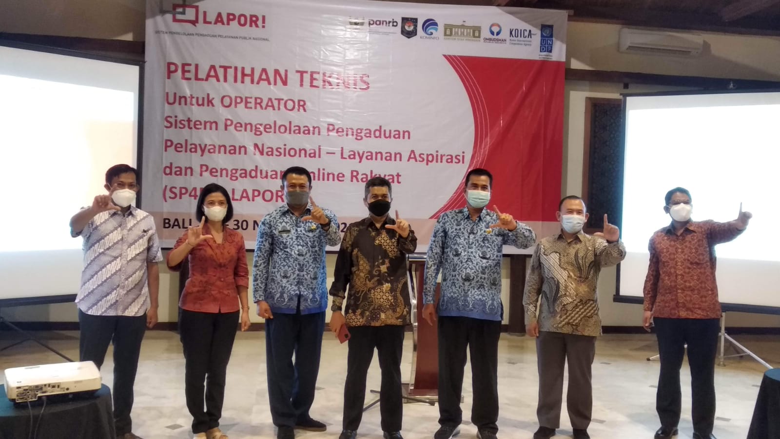 Perkuat SDM Pengelolaan SP4N-LAPOR!, Kemenpan RB Adakan Pelatihan Teknis di Bali