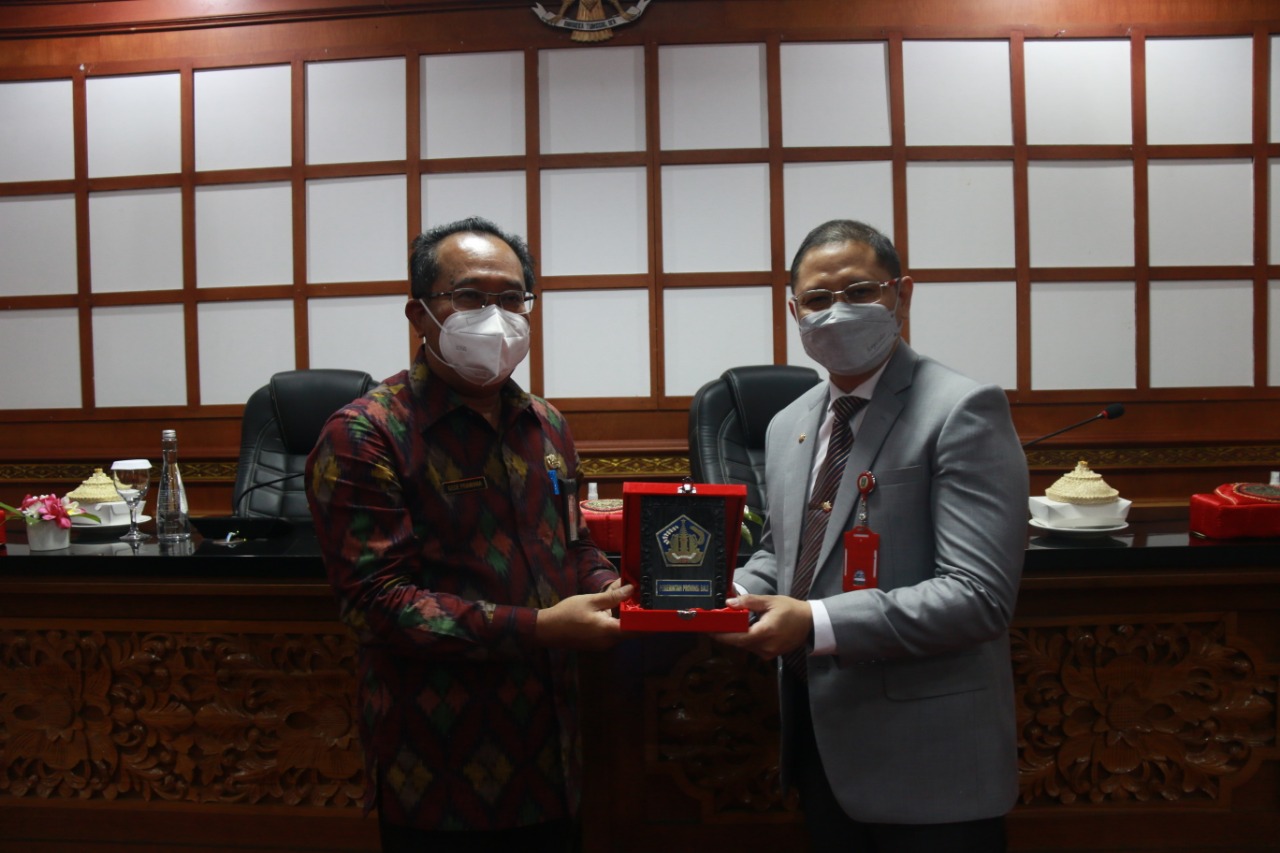 Diskominfos Bali menerima Visitasi Peserta Pelatihan Kepemimpinan Nasional Provinsi Jawa Timur 