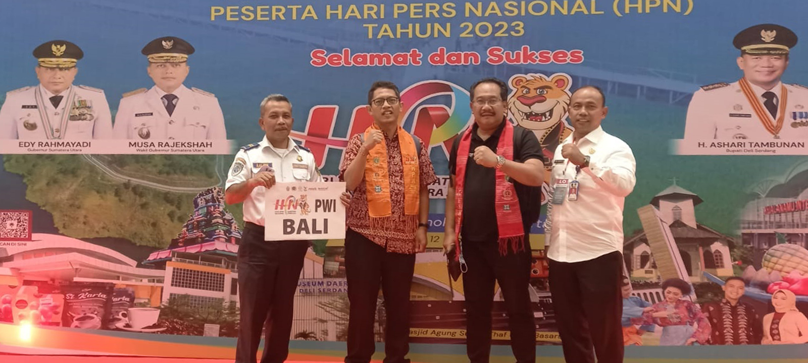 Hadiri Peringatan HPN 2023, Kadiskominfos Bali Harap Pers Makin Berkualitas
