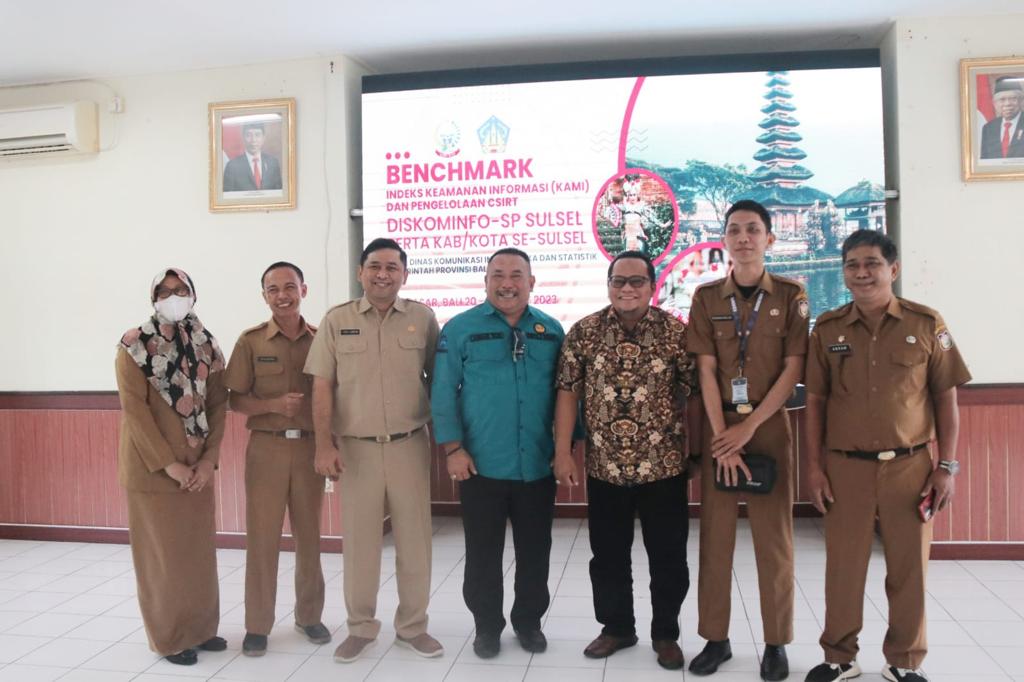 Diskominfos Provinsi Bali Menerima Kunjungan Dari Dinas Komunikasi, Informatika, Statistik dan Persandian Provinsi Sulawesi Selatan