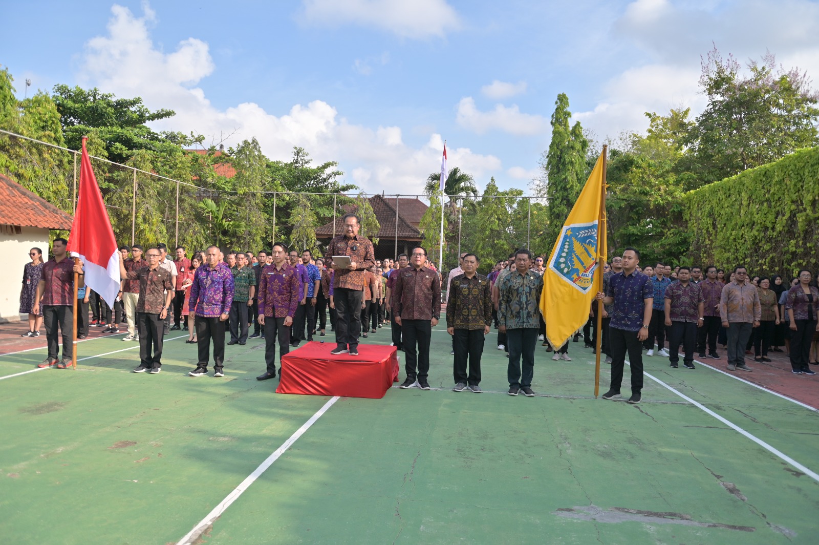 Pernyataan Ikrar Netralitas Seluruh ASN dan Non ASN Diskominfos Provinsi Bali
