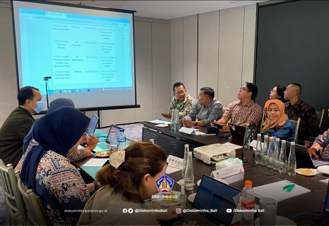 Dinas Komunikasi, Informatika dan Statistik Provinsi Bali Ikuti Rakortekrenbang 2024