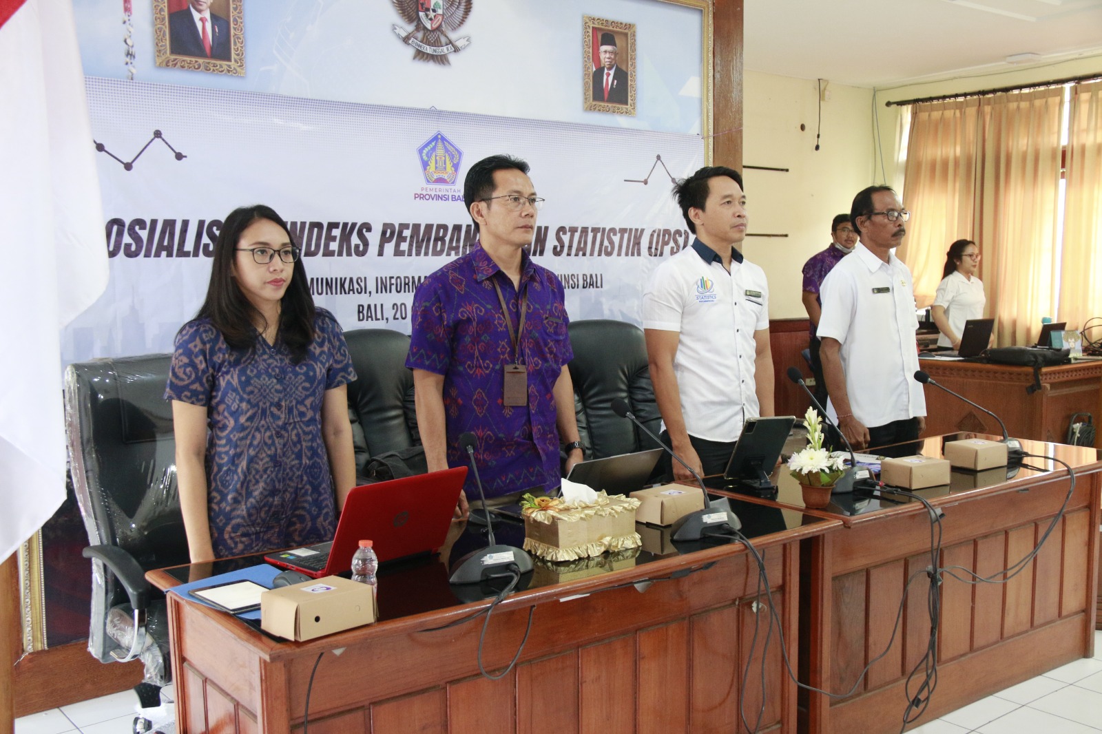 Dinas Komunikasi, Informatika, dan Statistik Provinsi Bali Gelar Sosialisasi Indeks Pembangunan Statistik (IPS) Tahun 2024