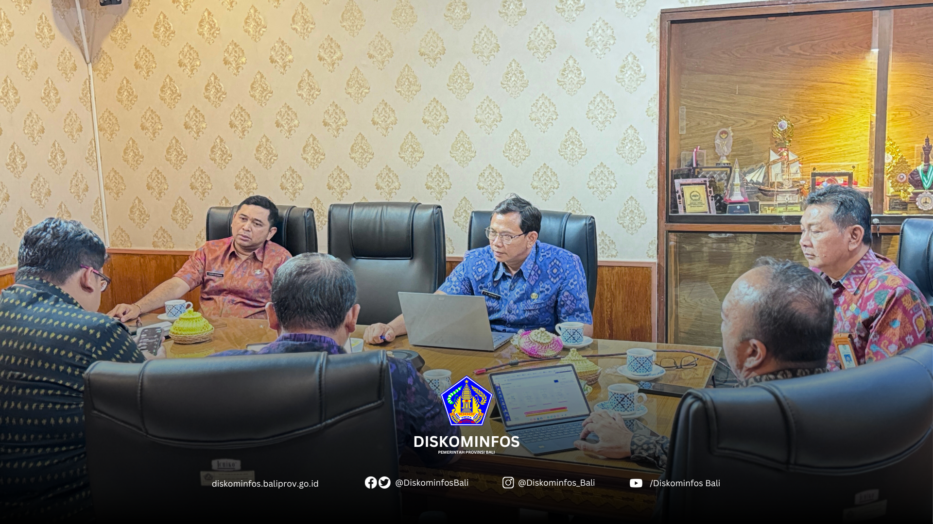 Diskominfos Bali Terima Kunjungan Kerja Diskominfosanti Buleleng