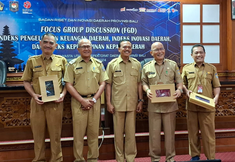 Buka FGD, Dewa Made Indra Yakin Pemda Dapat Tingkatkan Nilai IPKD, IID, IKKD