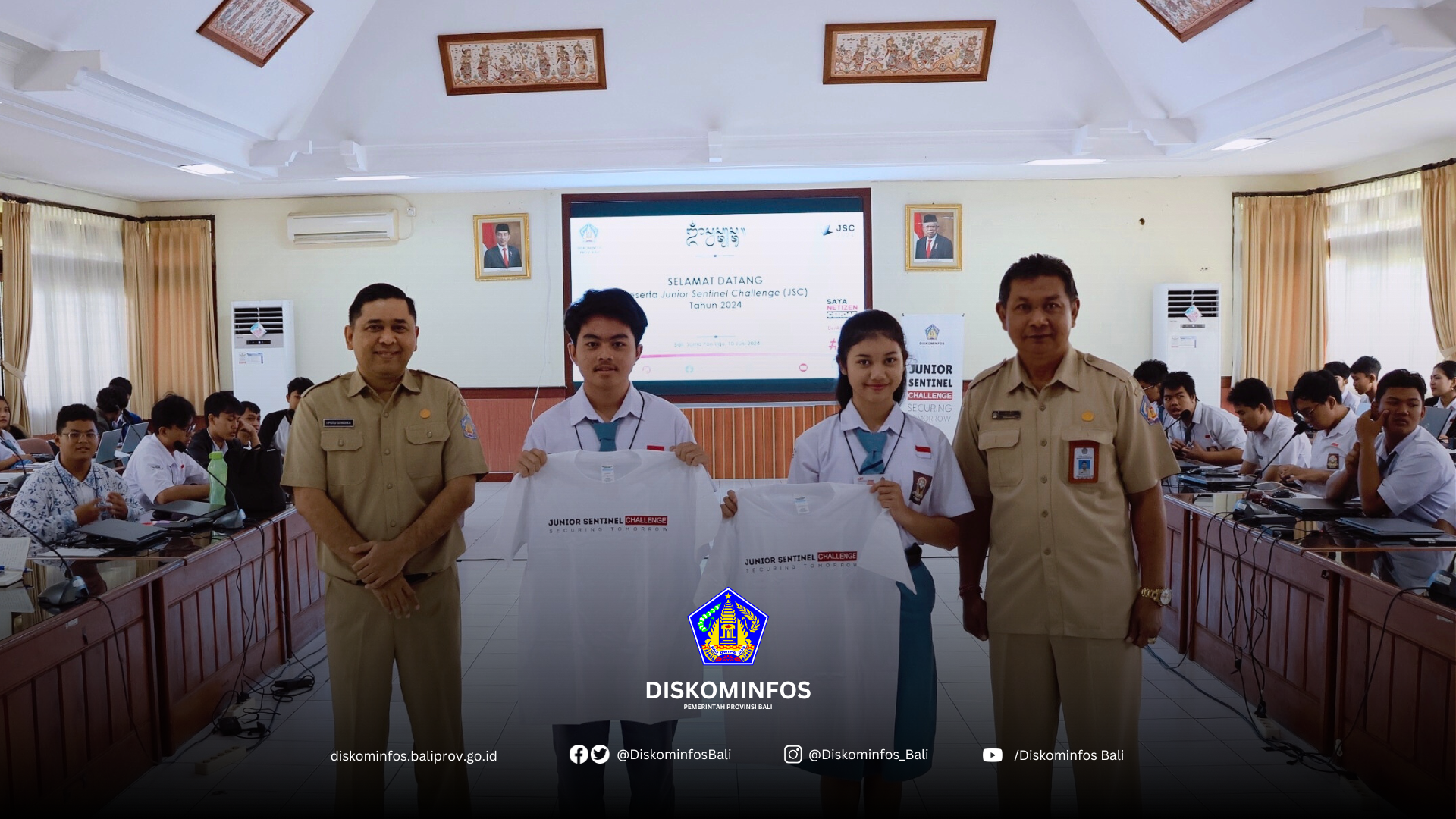 Pertama Kalinya, Diskominfos Bali Gelar Junior Sentinel Challenge 2024