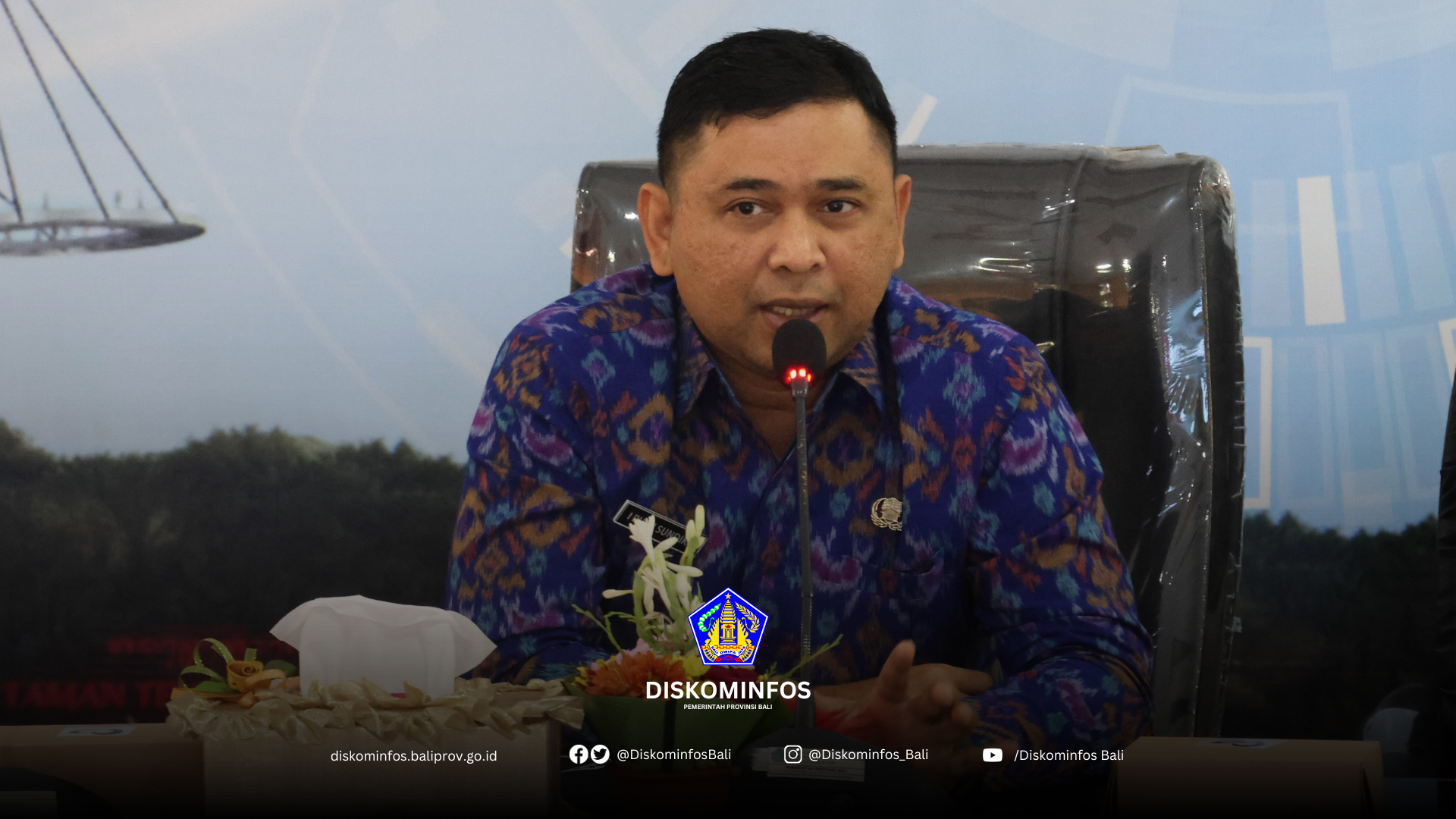 Putu Sundika Kabid Persandian Diskominfos Prov Bali