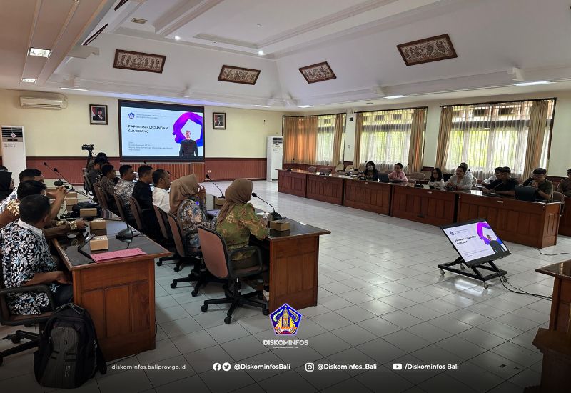 Tingkatkan Pengelolaan Kehumasan, SPBE, Persandian, dan Statistik Sektoral, Dinas Kominfo Kabupaten Sumedang Lakukan Kunjungan Kerja ke Provinsi Bali
