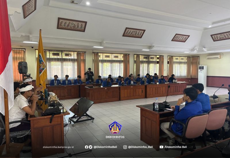 Mahasiswa UTY Kunjungi Diskominfos Bali, Pelajari Transformasi Digital Pemerintahan