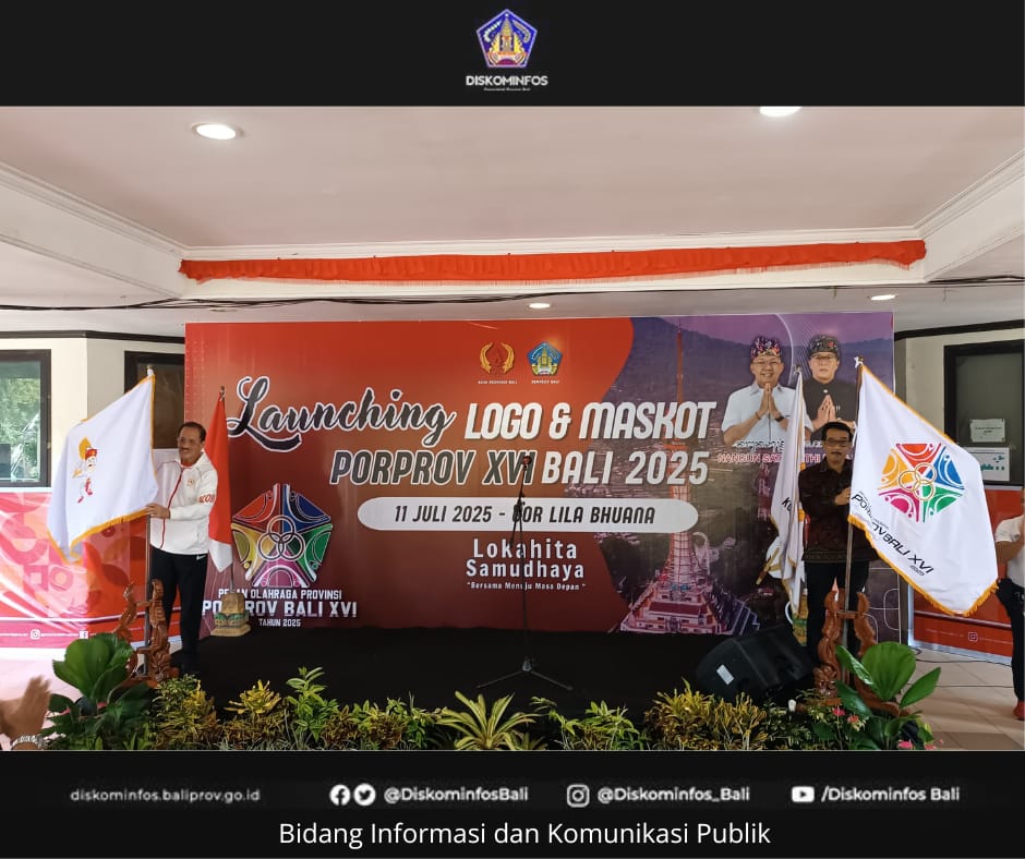 Diskominfos Bali Dukung Launching Logo dan Maskot Porprov XVI/2025