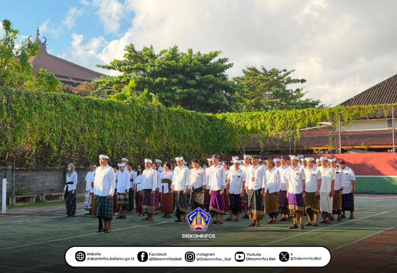 Diskominfos Bali Gelar Upacara Harganas ke-33, Perkuat Komitmen Mewujudkan Keluarga Berkualitas