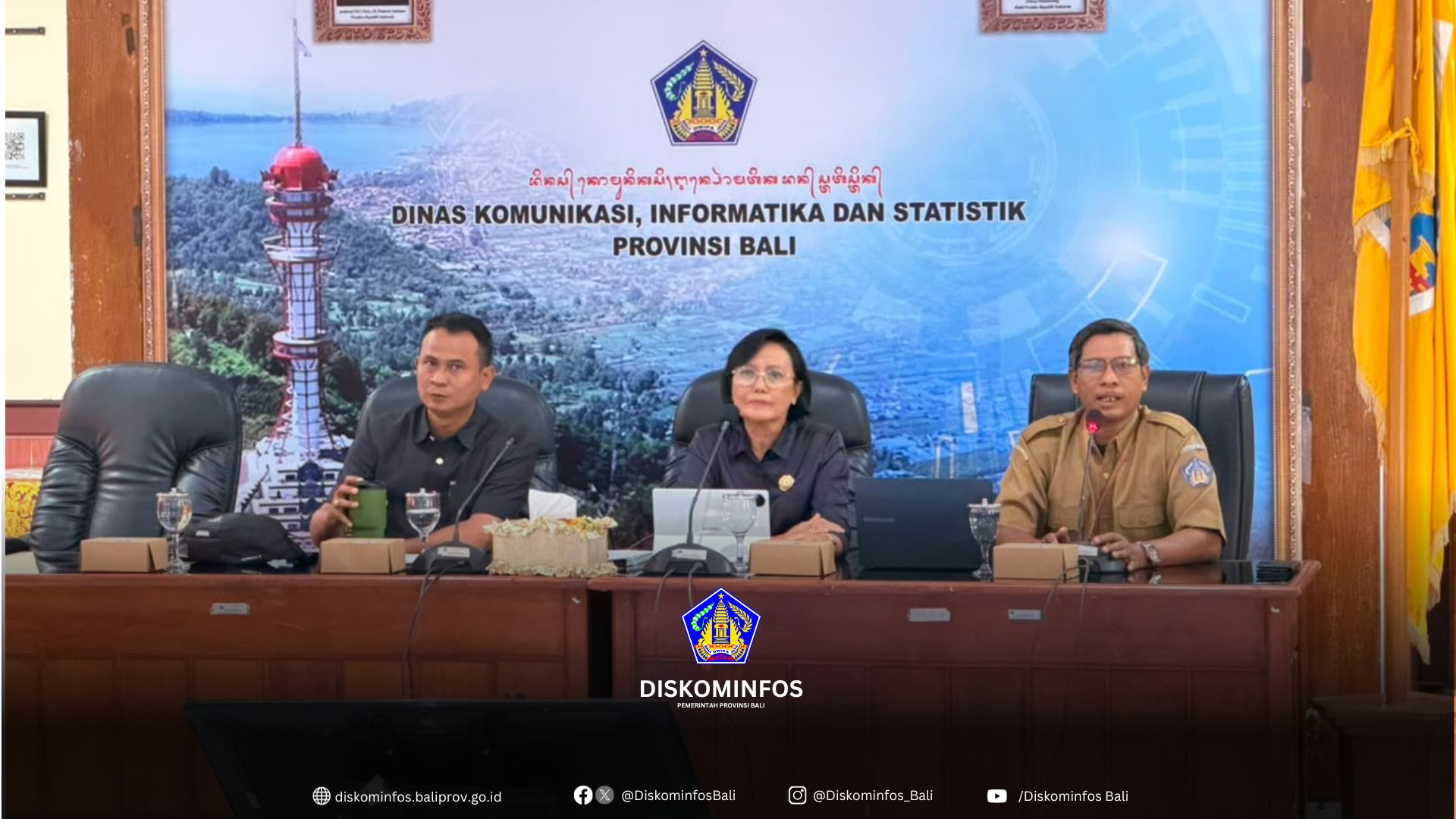 Diskominfos Bali Gelar Rapat Penguatan Koordinasi Pengisian e-Monev Keterbukaan Informasi Publik Tahun 2026