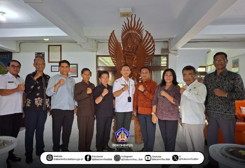 Diskominfos Bali Terima Studi Banding DPRD Klungkung, Bahas Penguatan Infrastruktur Telekomunikasi