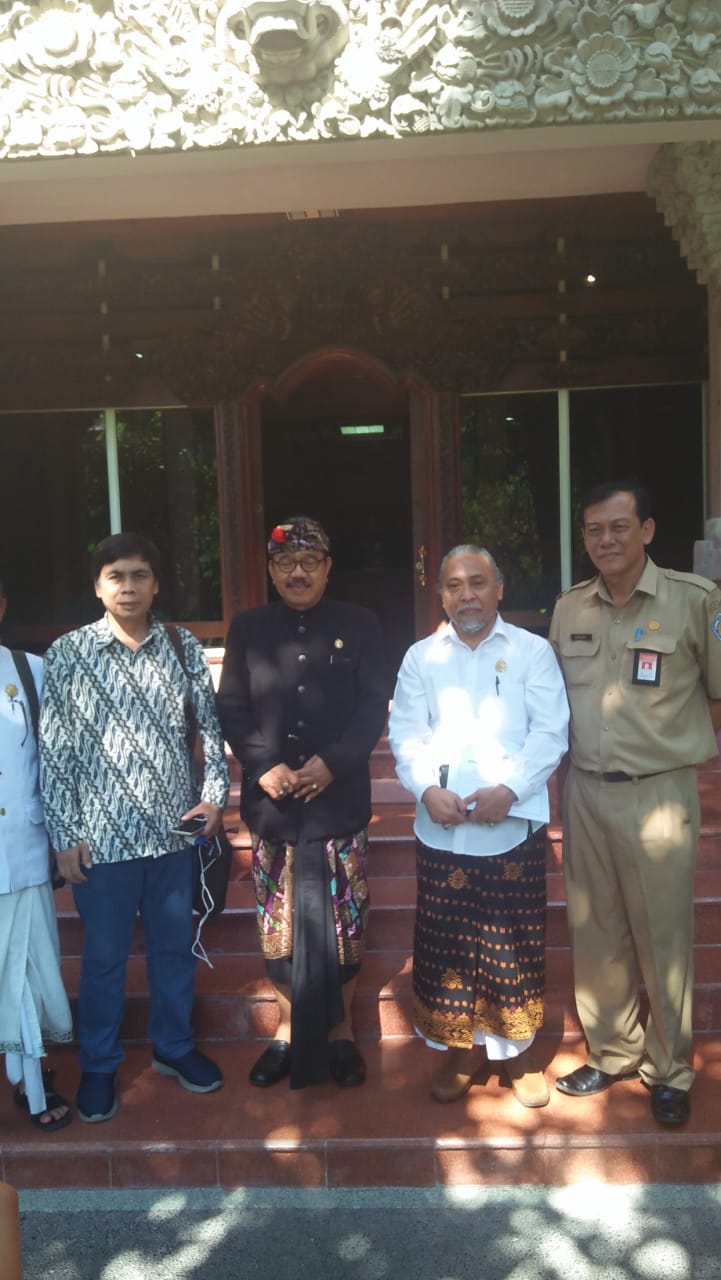 Audensi dari Koperasi Pemasaran Bali Tani Agro Nusantara