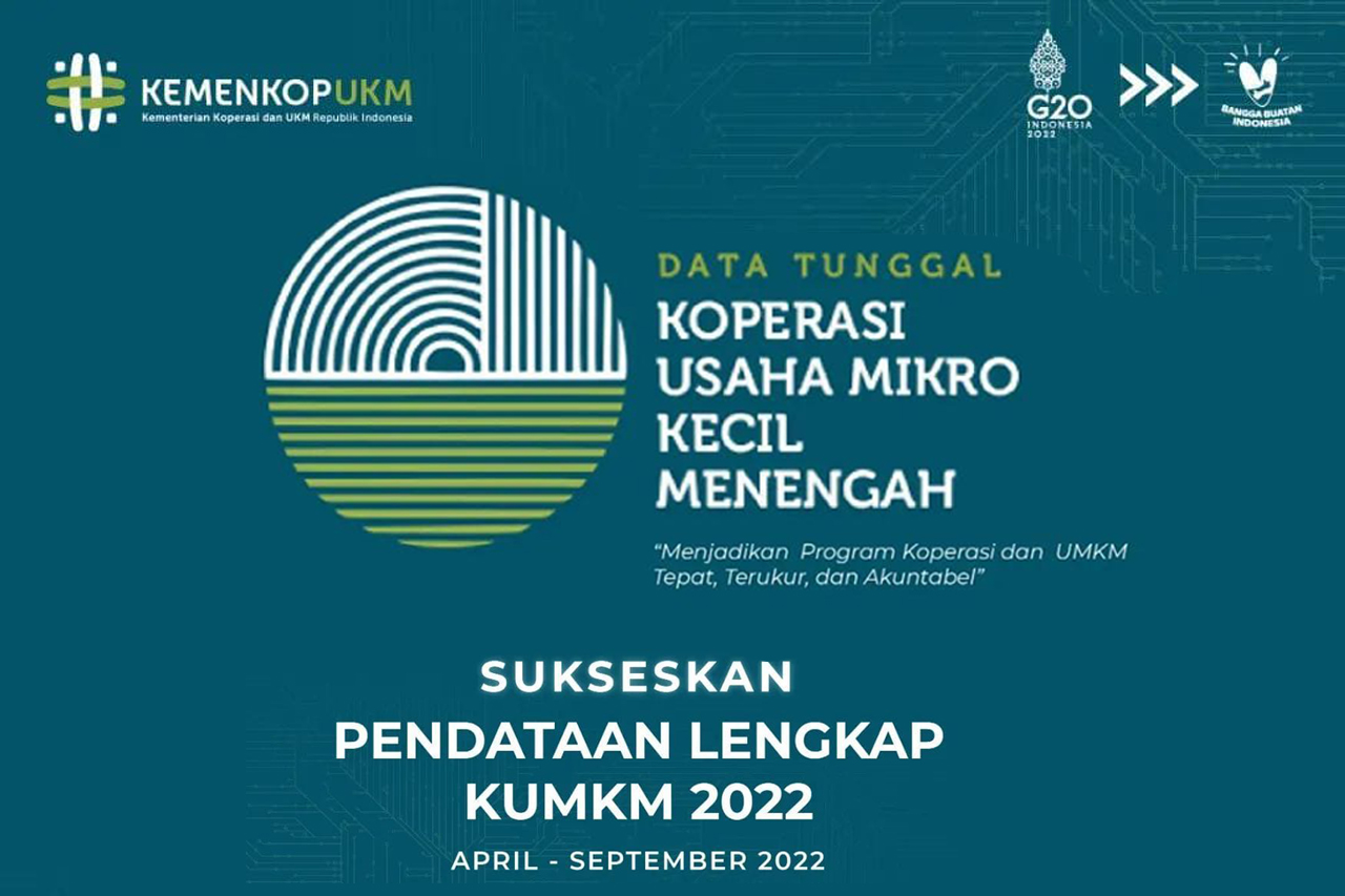 Ayo kita sukseskan Pendataan Lengkap KUKM 2022!