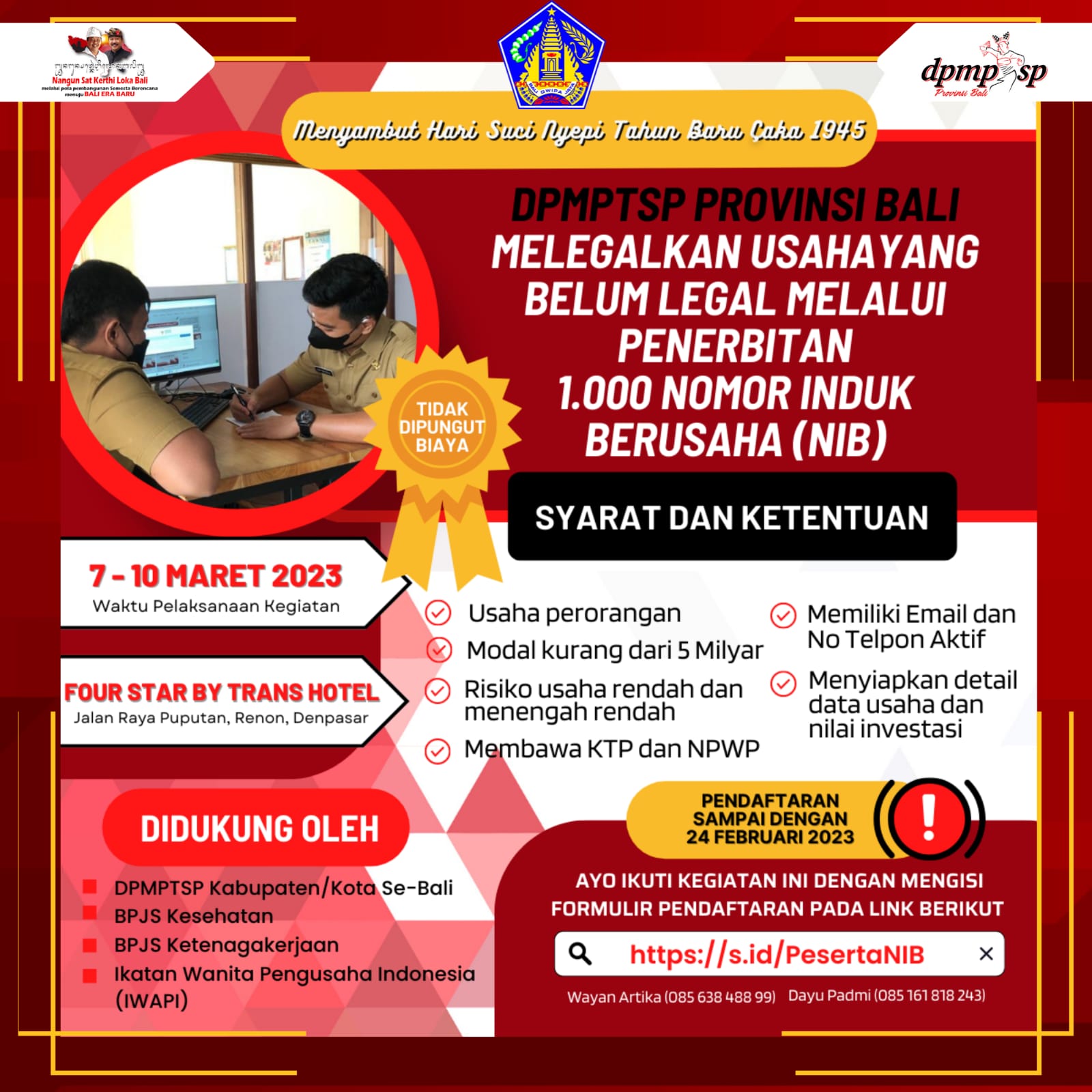 Melegalkan Usaha yang Belum Legal Melalui Penerbitan 1.000 Nomor Induk Berusaha