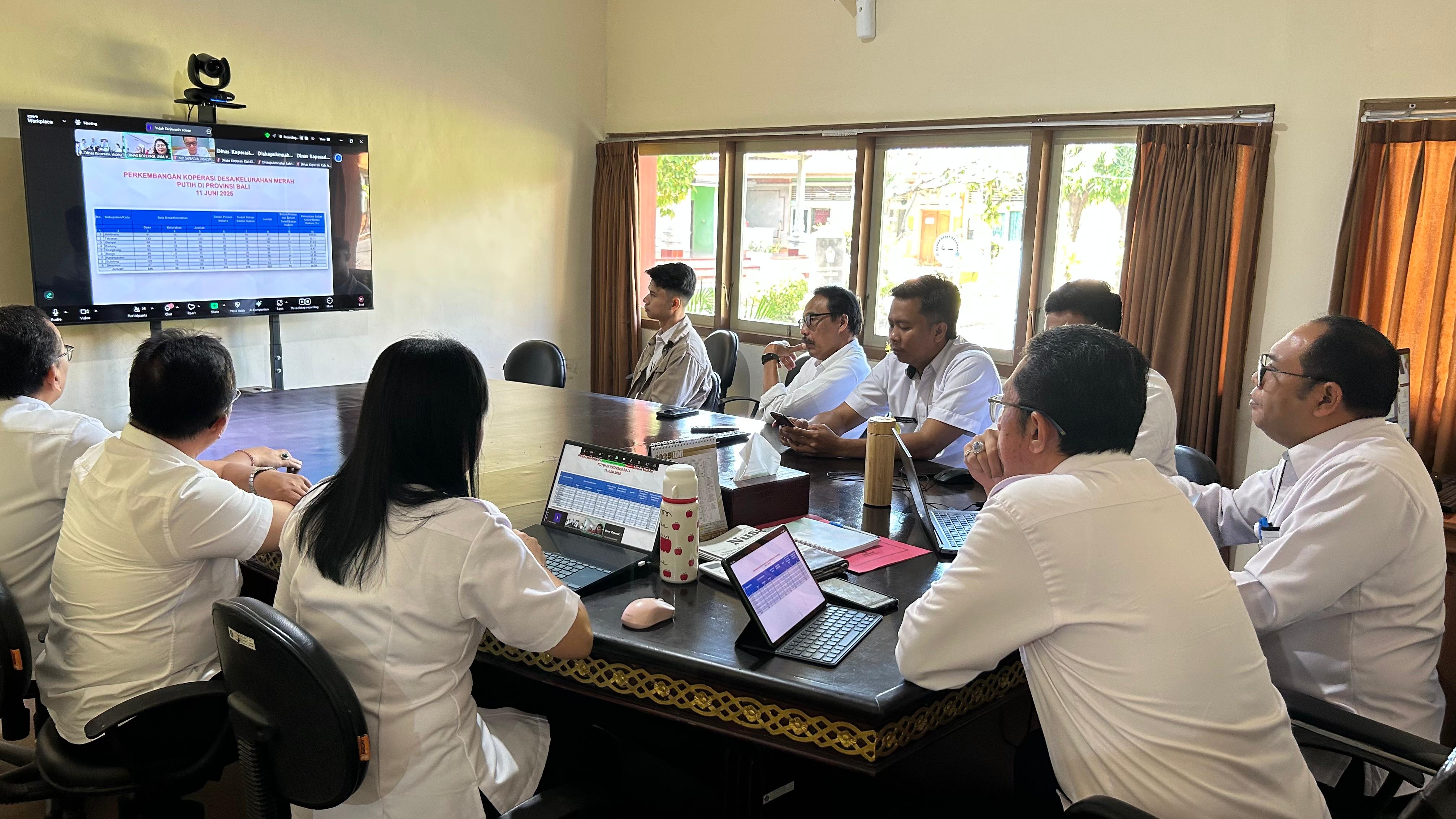 Percepatan Pembentukan Koperasi Desa/Kelurahan Merah Putih