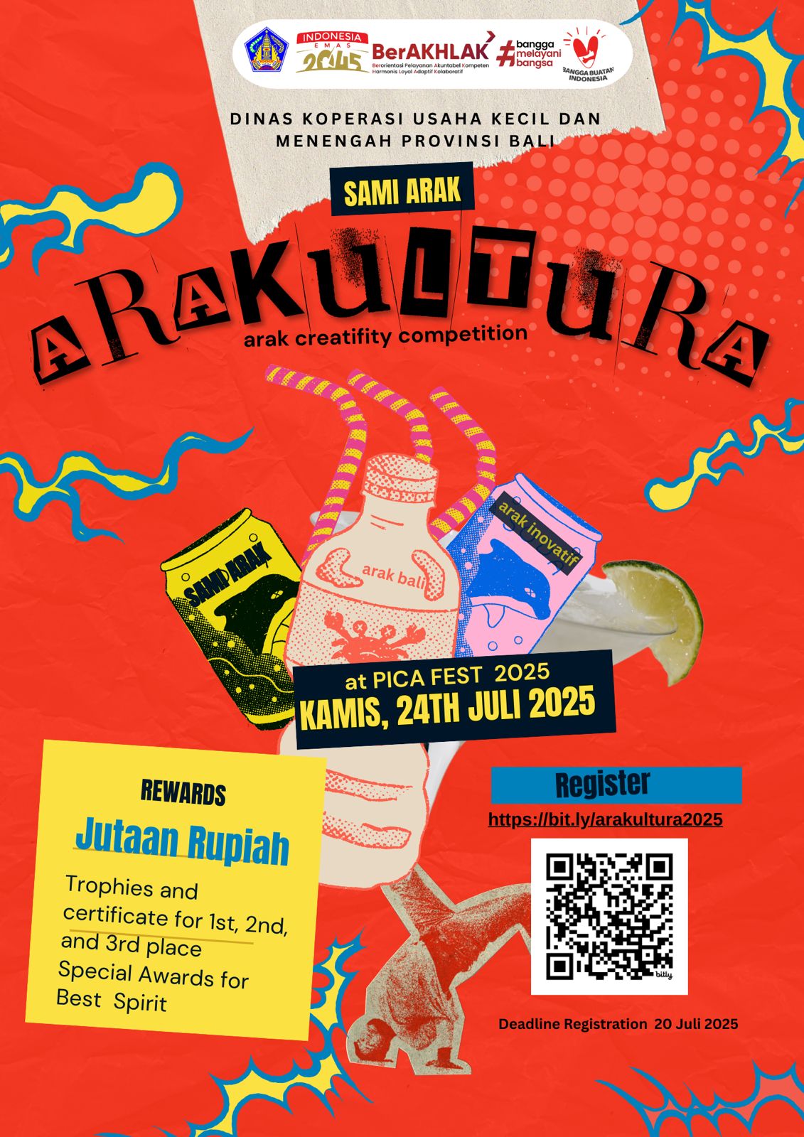 Gali Potensimu Dalam Melestarikan Budaya Bali pada Kompetisi "ARAKULTURA"