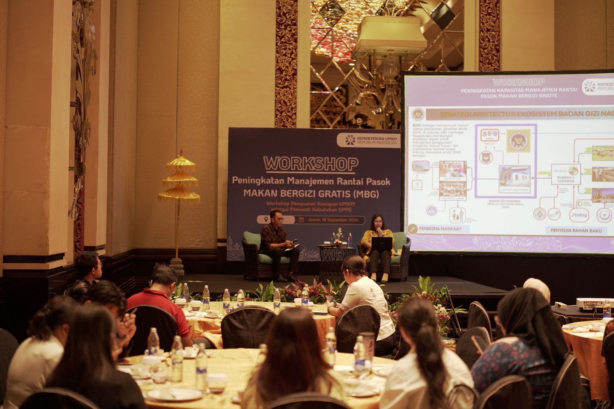 Workshop Penguatan Kesiapan UMKM Sebagai Pemasok Kebutuhan SPPG