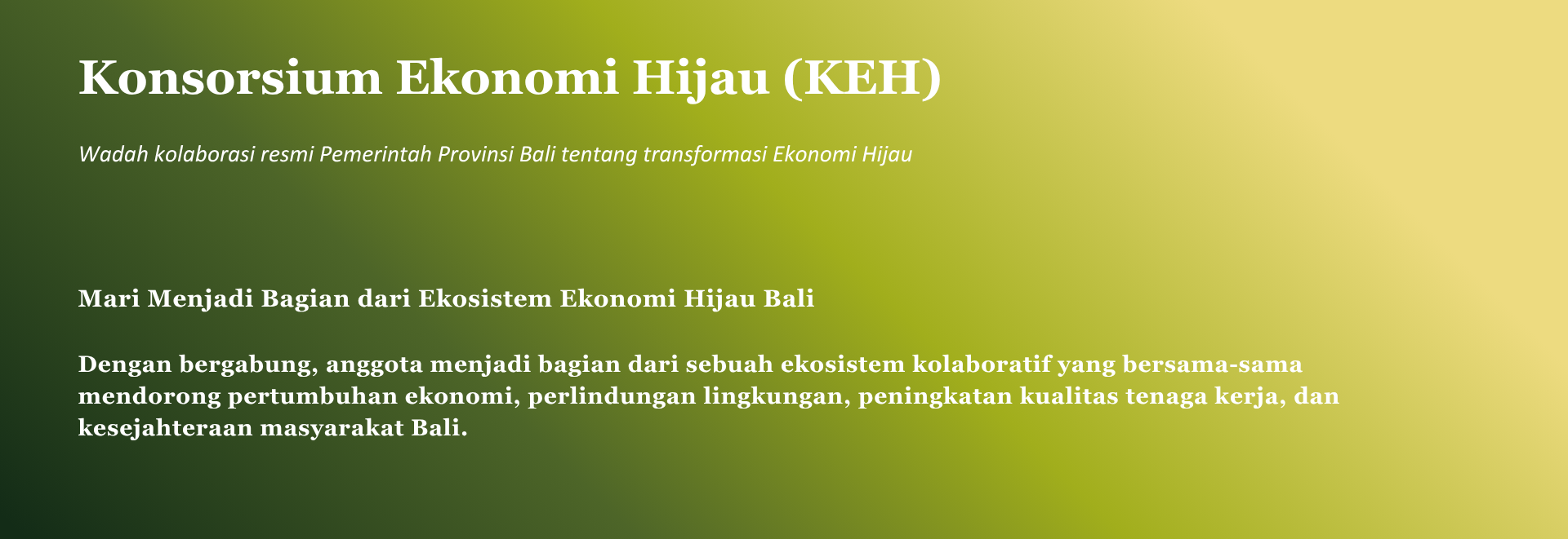 Salinan dari Paparan Konsorsium Ekonomi Hijau Bali (1)