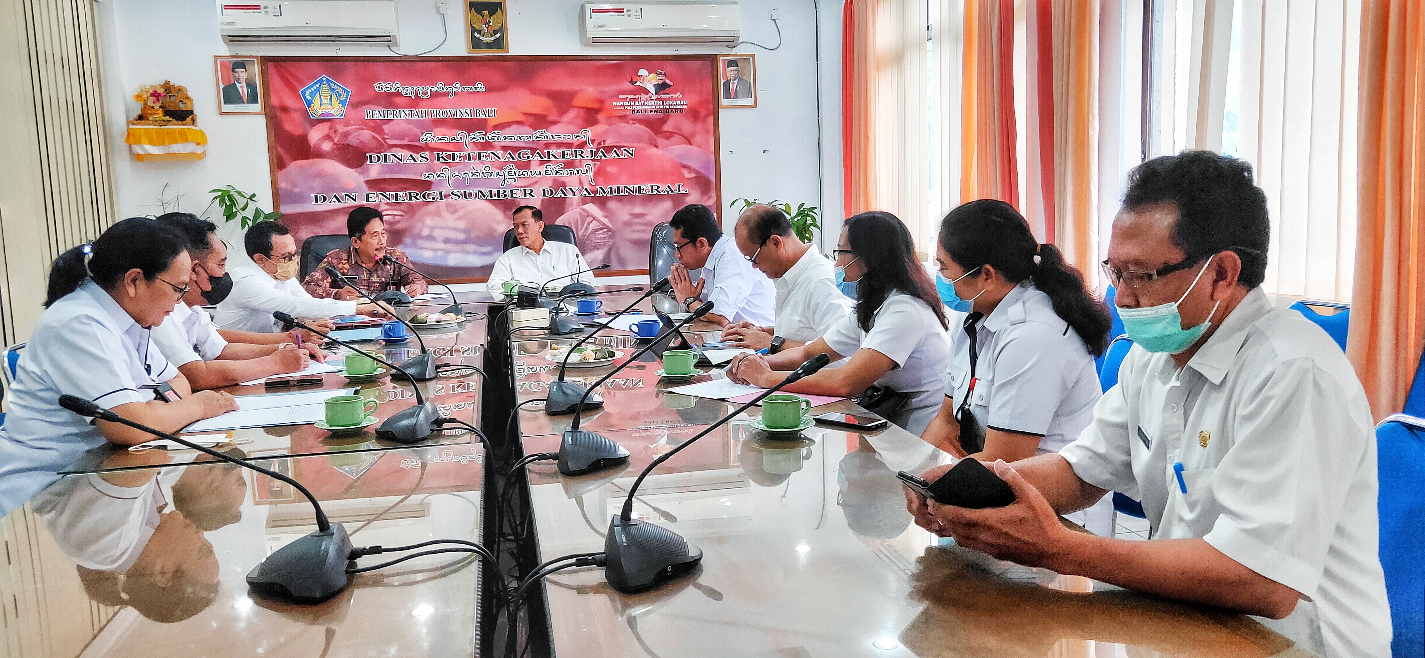 Rapat Perihal Transpormasi BLK di Provinsi Bali