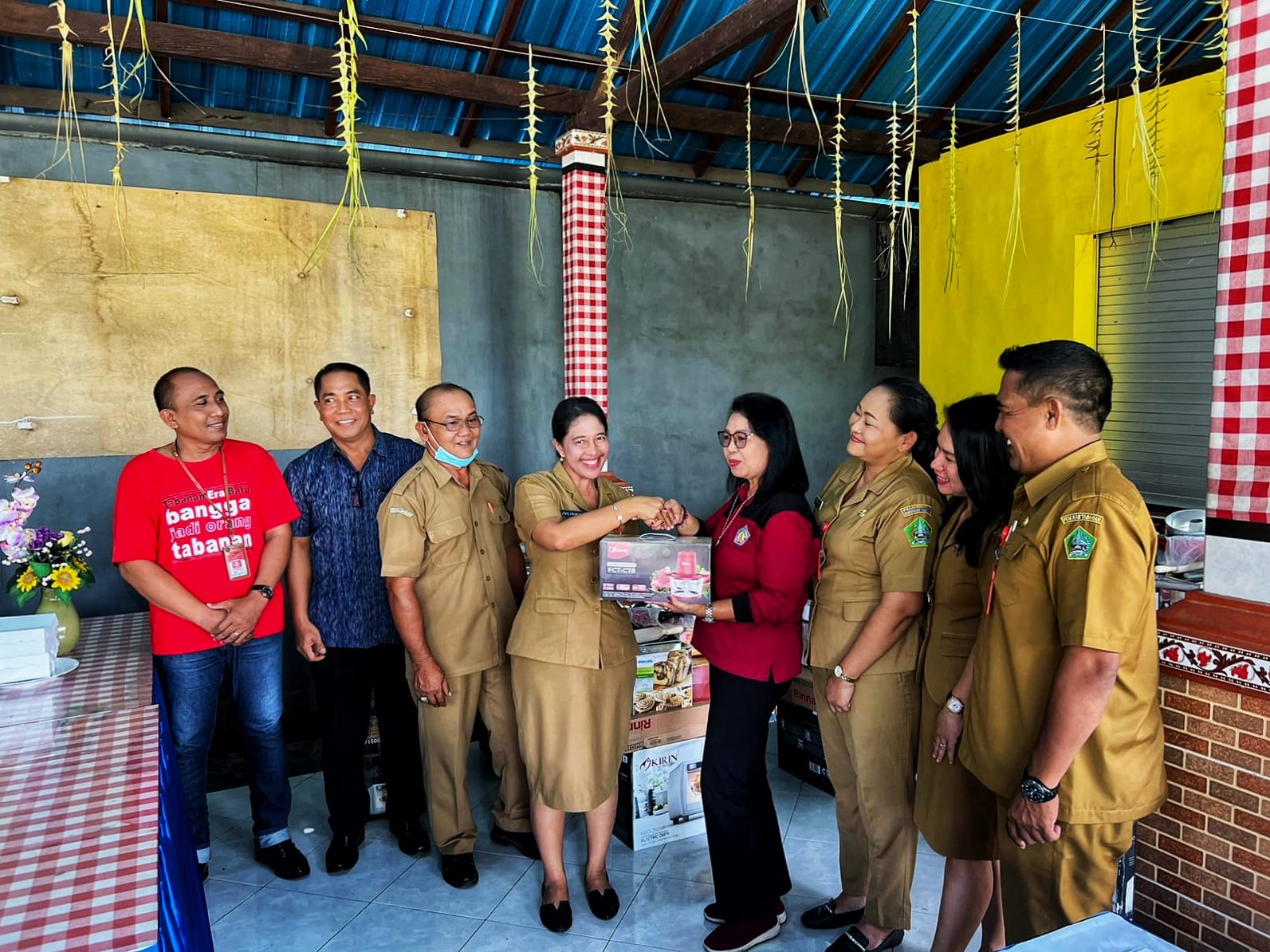 Pelatihan MTU (Mobile Training Unit) Serta Penyerahan Alat kerja/Toolkit
