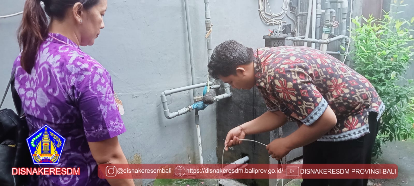 Unit Substansi Geologi Lingkungan Melaksanakan Monitoring Pemegang Rekomendasi Teknis Air Tanah