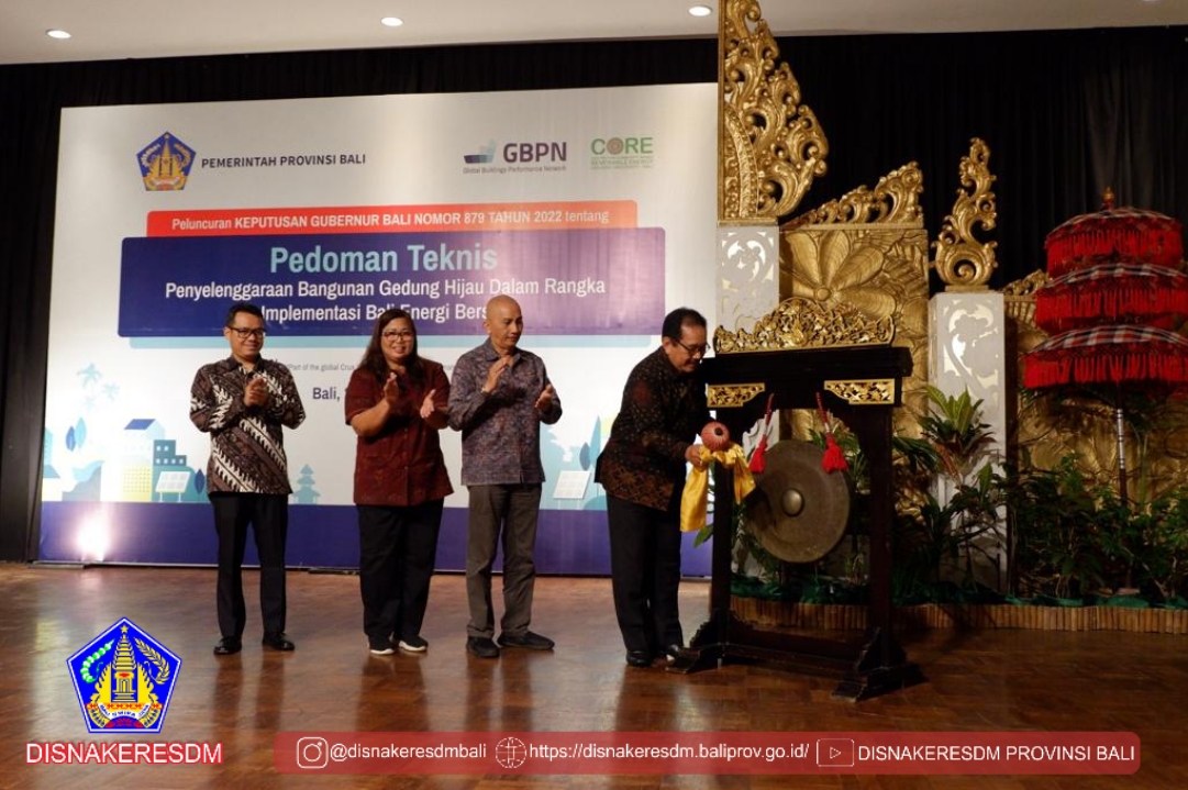 Acara Peluncuran Dan Sosialisasi SK Gubernur Bali Nomor 879/03-M/HK/2022