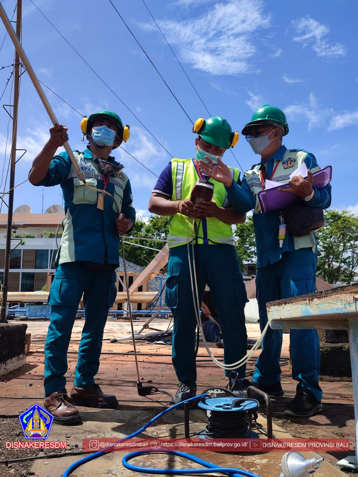 Kegiatan Pengujian Emisi Gas Buang Sumber Emisi Tidak Bergerak