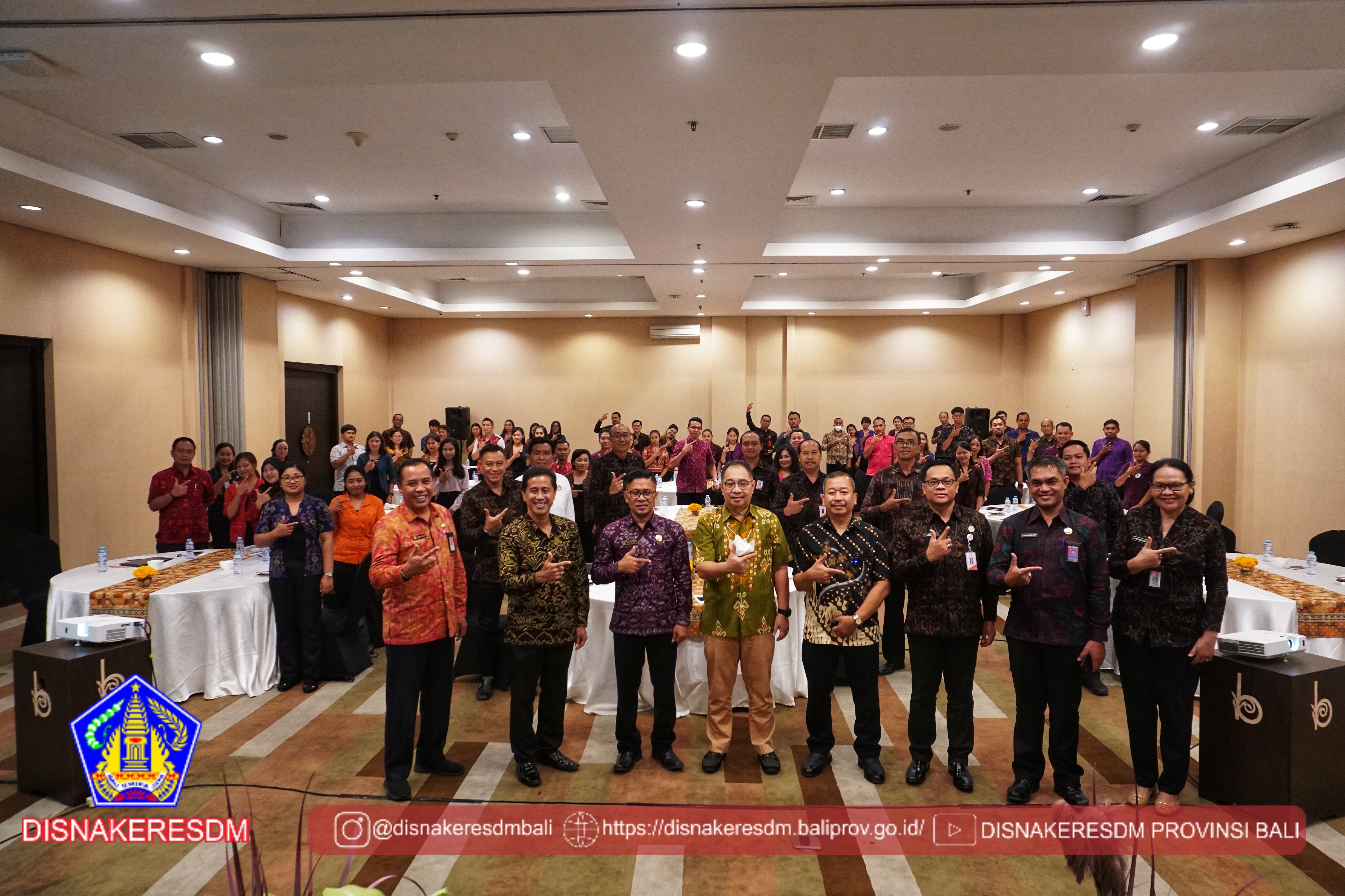 Pembukaan Bimtek Akreditasi LPK Tahun 2023