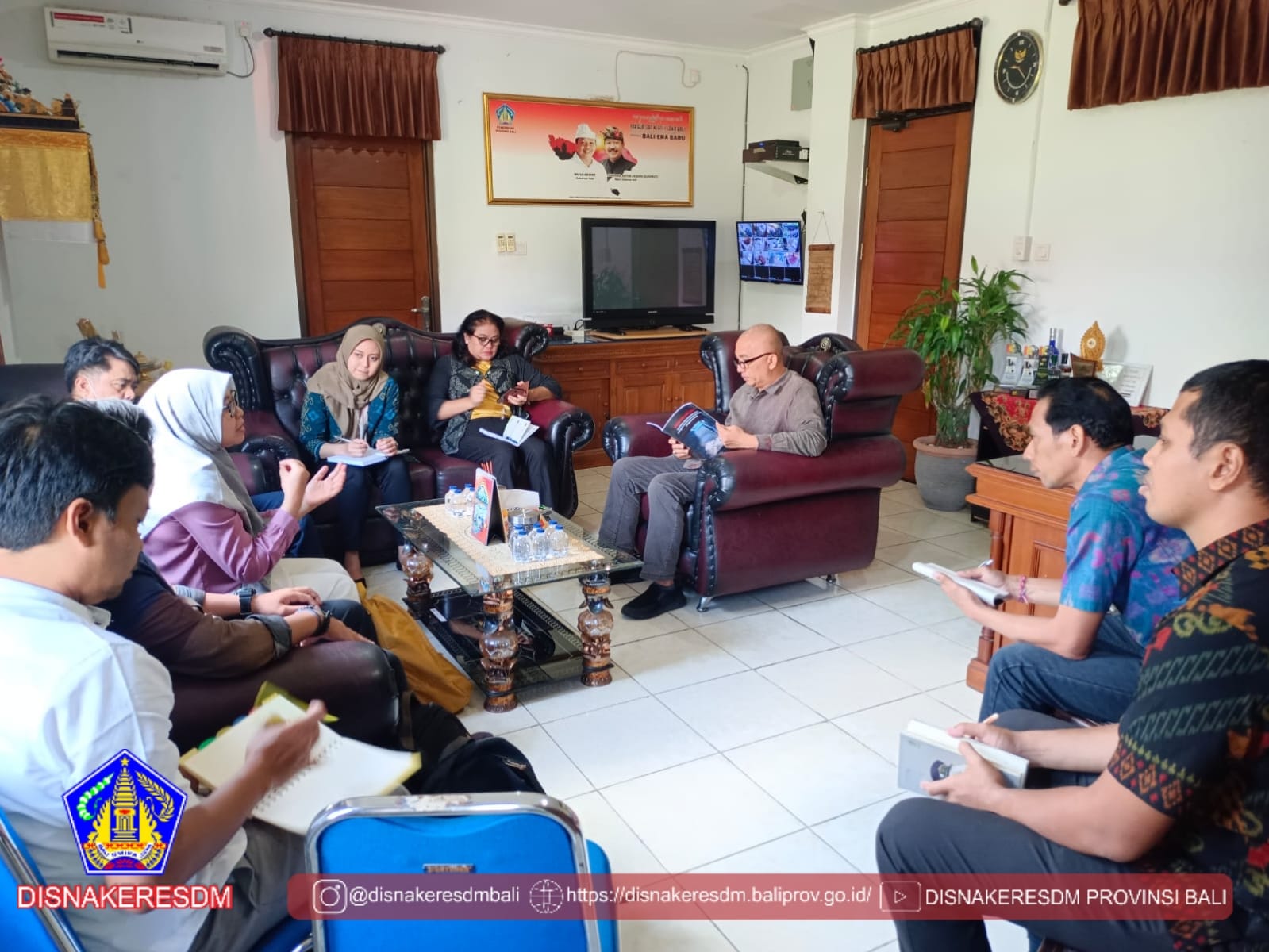 Audensi Dari NGO EJF (Environmental Justice Foundation)