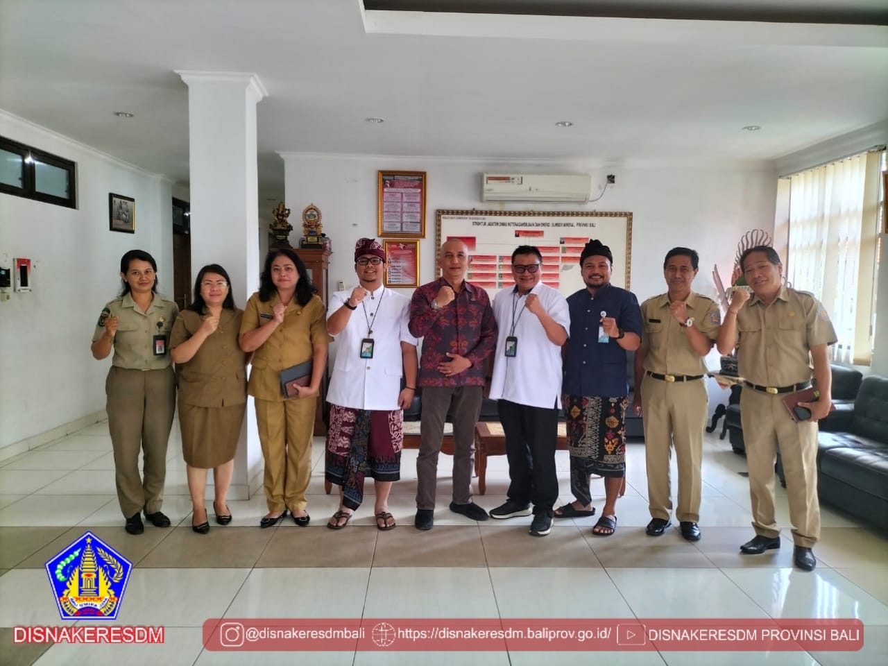Audiensi Asisten Deputi Wilayah Bidang Kepesertaan BPJS Ketenagakerjaan Wilayah Bali Nusa Tenggara Papua dan Kepala Bidang Kepesertaan Korporasi dan Institusi BPJS Ketenagakerjaan Cabang Bali Denpasar