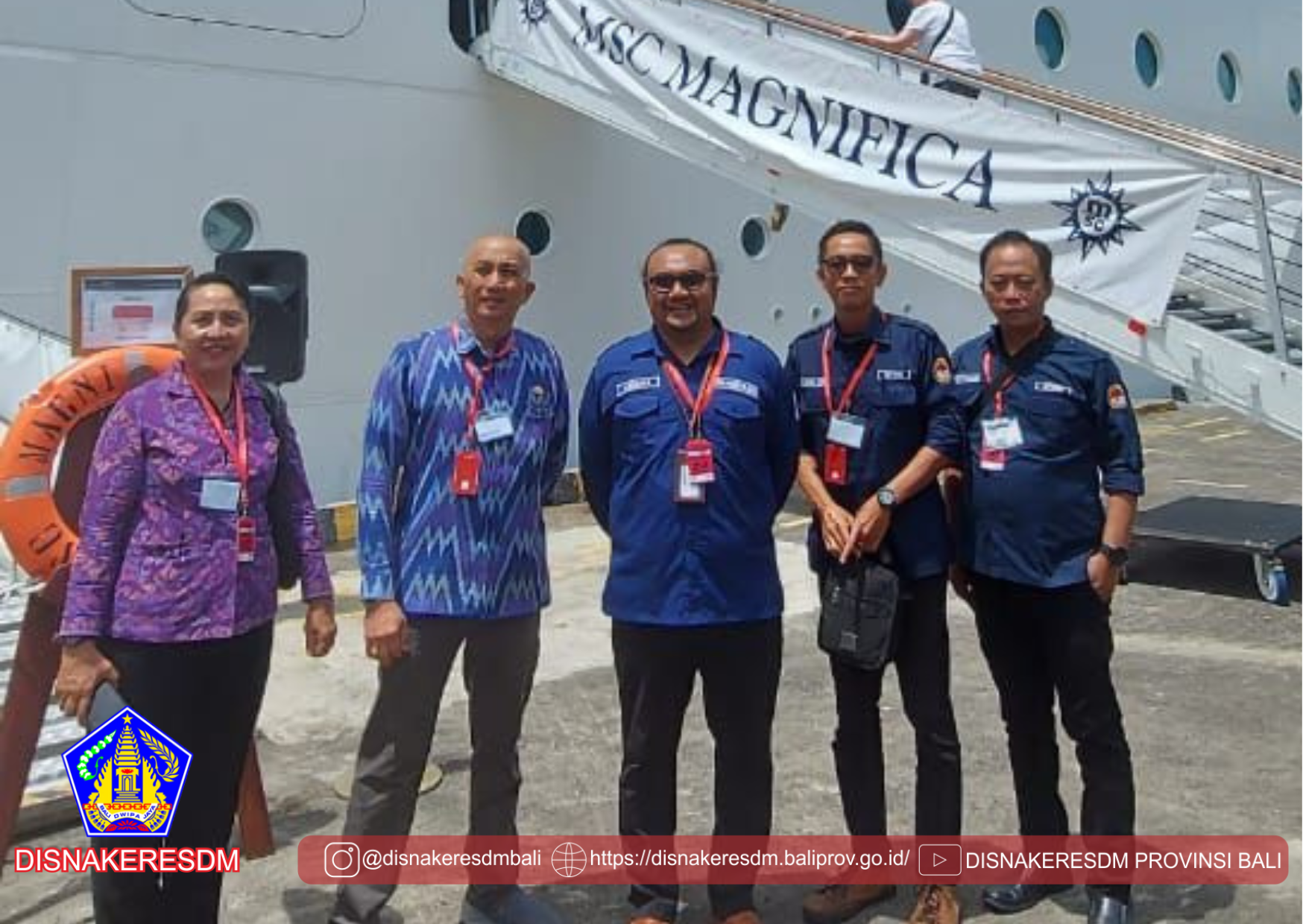 Kunjungan Di Kapal Pesiar MSC Magnifica