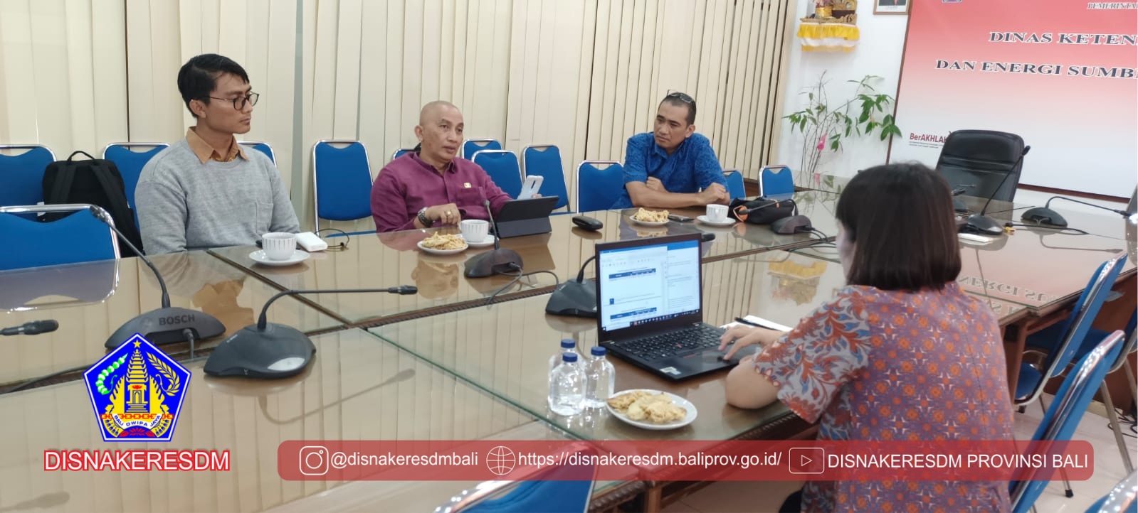 Audiensi Dari Perwakilan UK EMBASSY