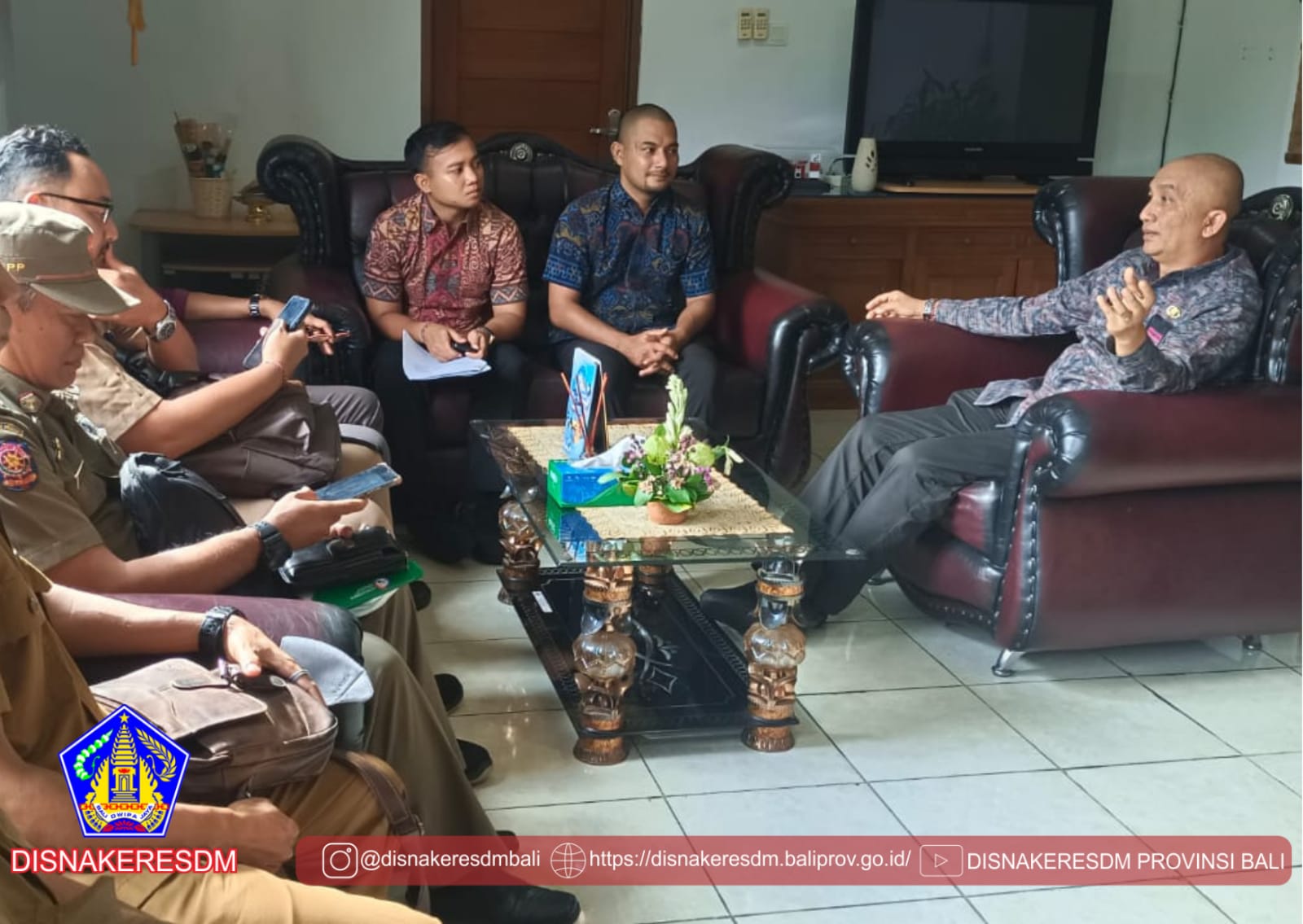 Pengarahan Sebelum Melaksanakan Giat Site Visit Lapangan
