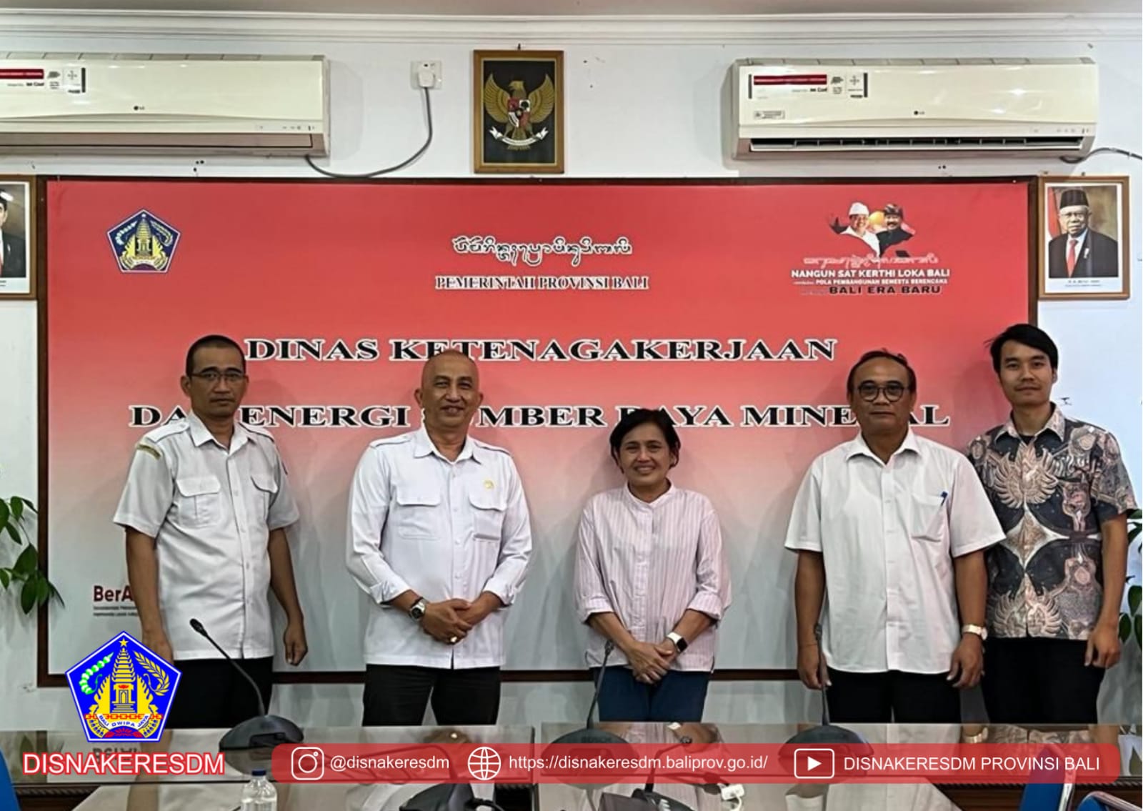 Audiensi Dari Ketua Tim Peneliti Institut Teknologi Bandung (ITB)