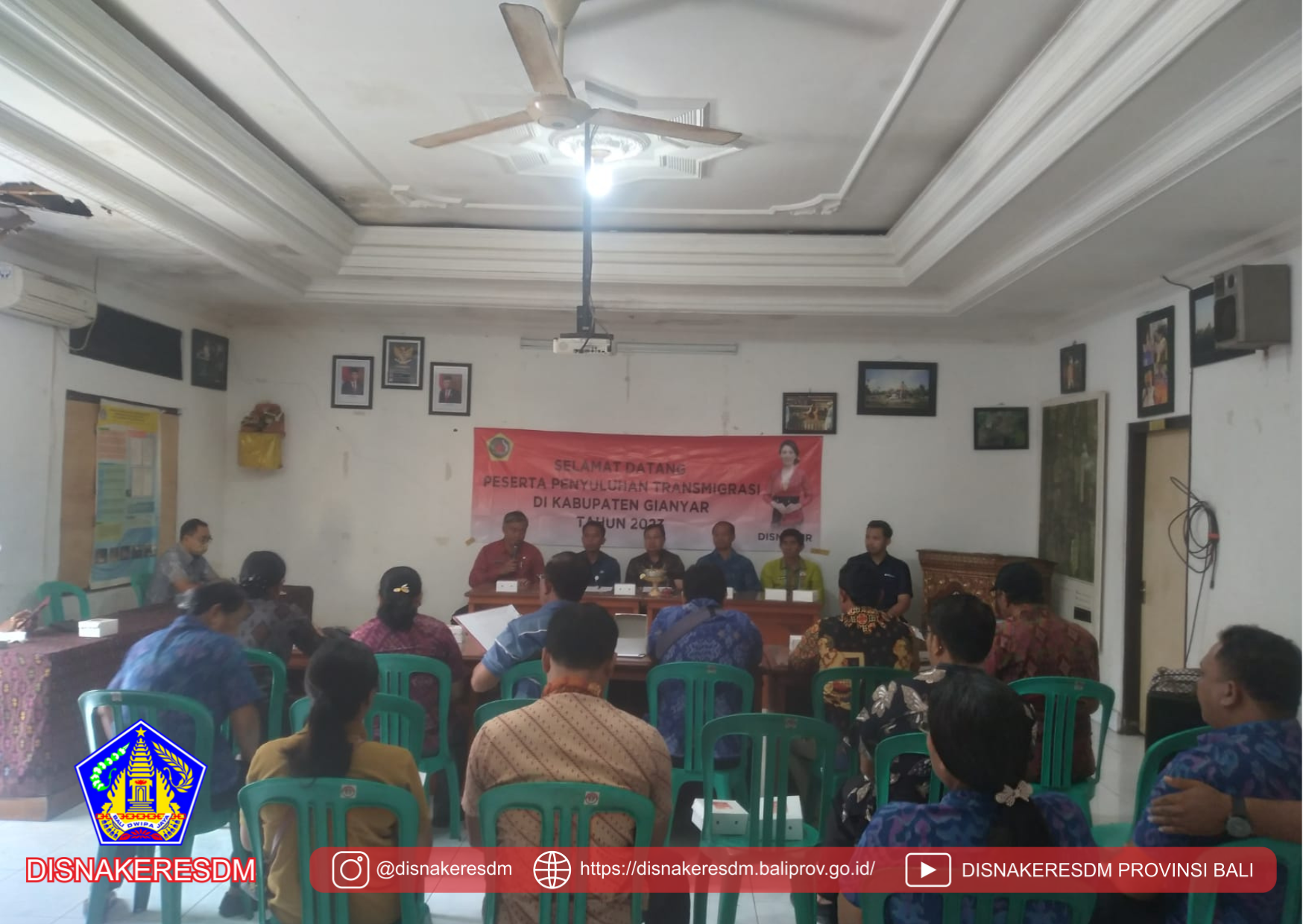 Penyuluhan Transmigrasi Di Kabupaten Gianyar Tahun 2023