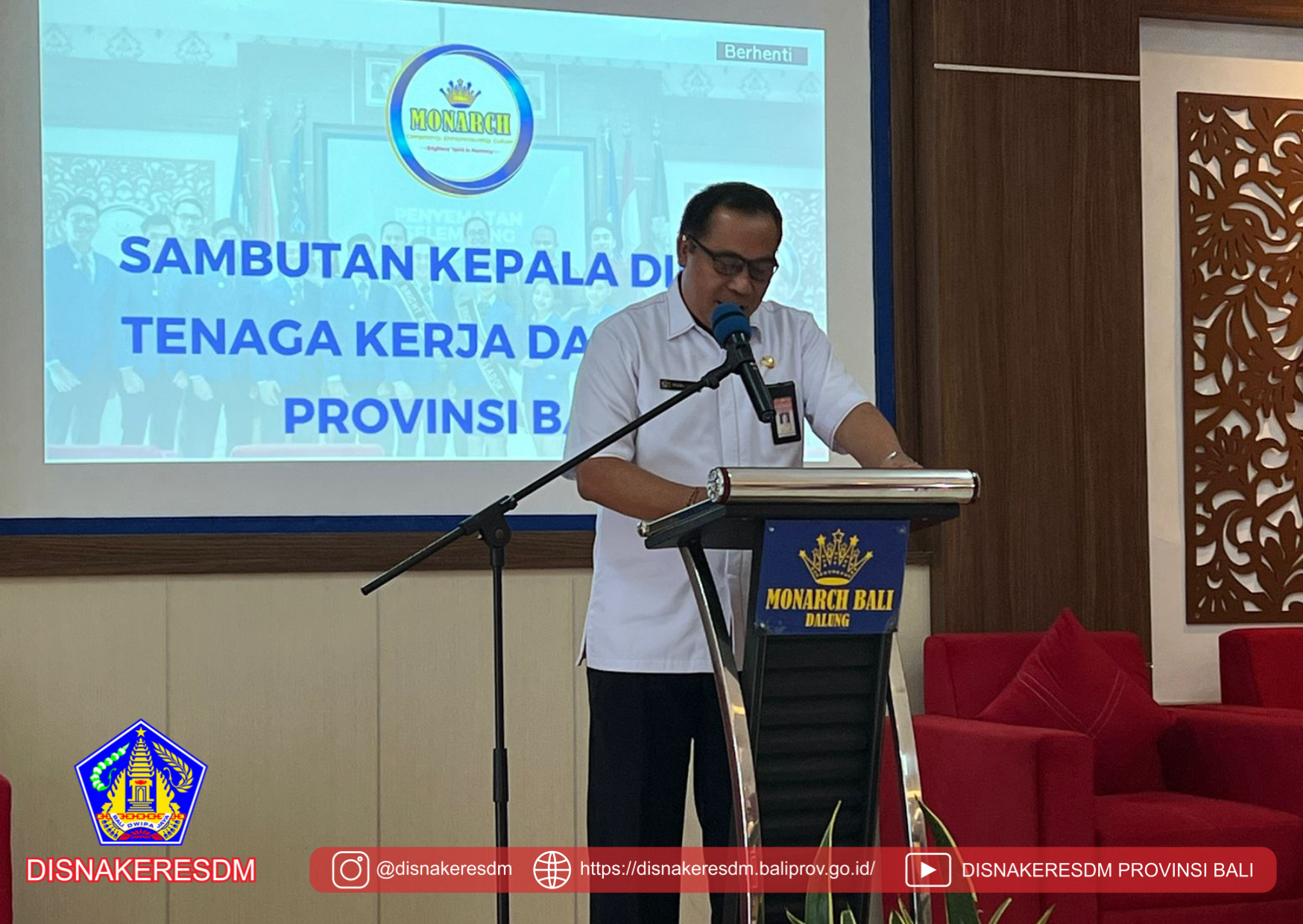 Visitasi Akreditasi Dari Lembaga Akreditasi Lembaga Pelatihan Kerja (LA-LPK) Di LPK Monarch Bali