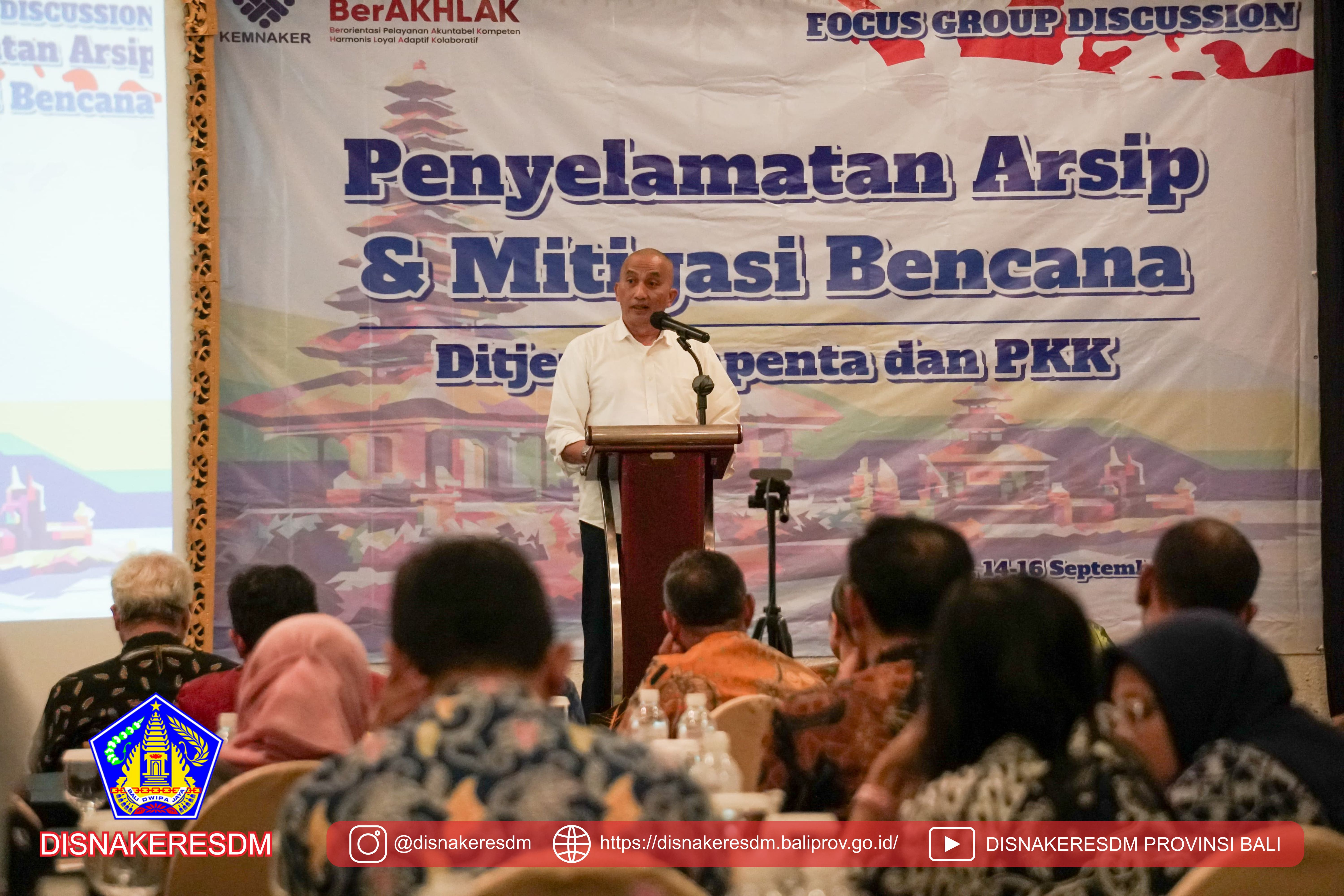 Focus Group Discussion (FGD) Penyelamatan Arsip Serta Mitigasi Arsip terhadap Bencana Alam