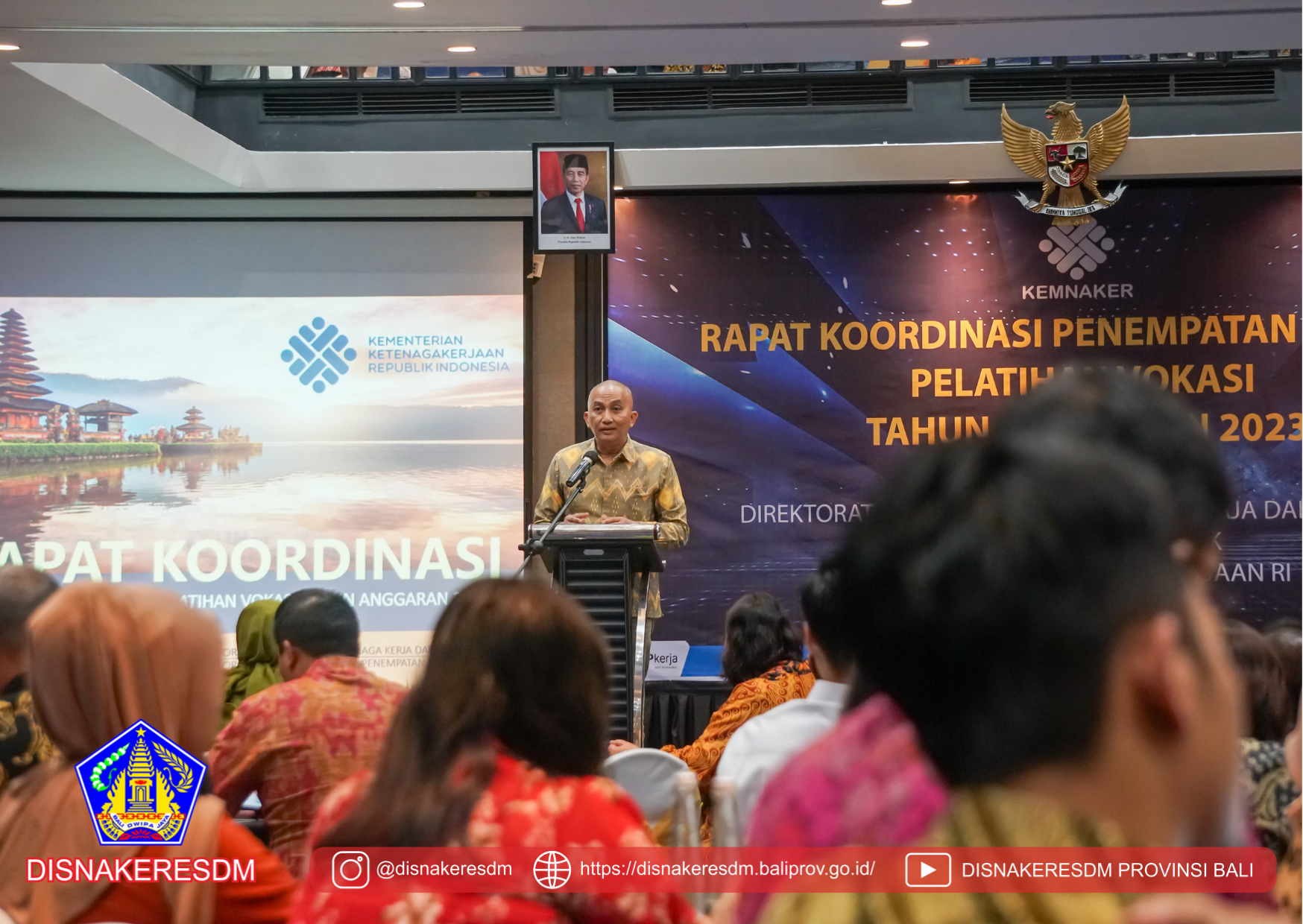 Rapat Koordinasi Penempatan Lulusan Pelatihan Vokasi Tahun Anggaran 2023