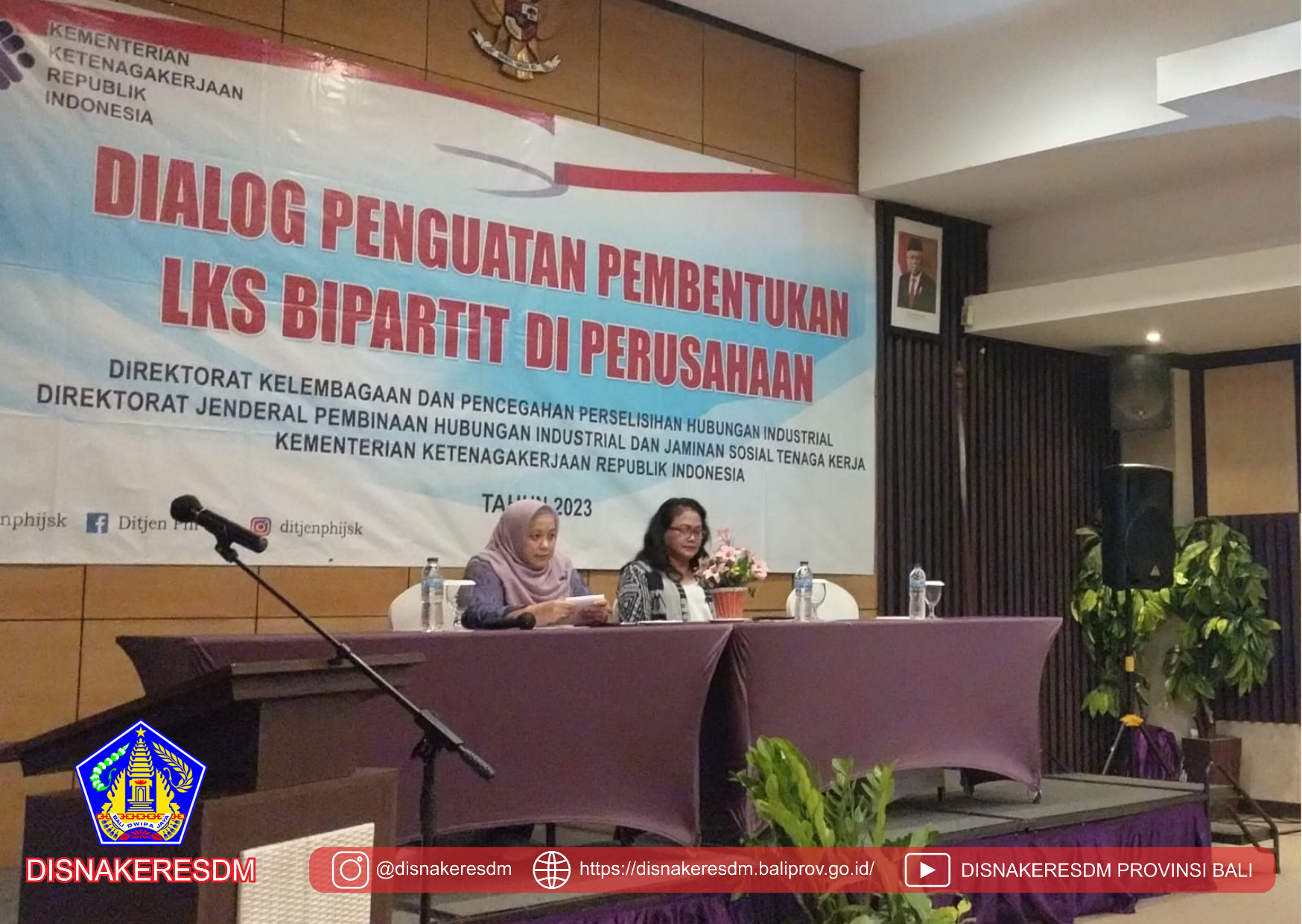 Kegiatan Dialog Penguatan Pembentukan LKS Bipartit Di Perusahaan