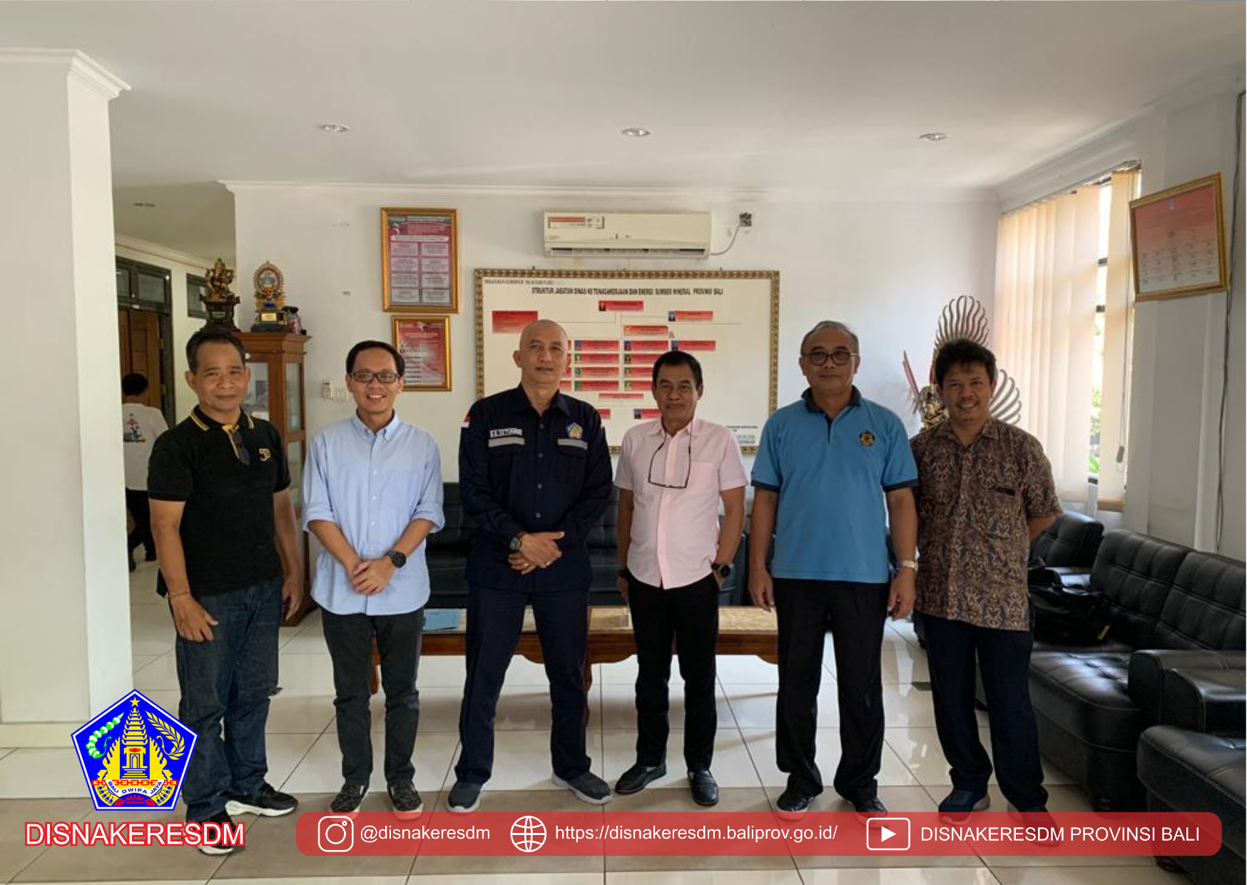 Menerima Kunjungan Delegasi Pusat Air Tanah Dan Geologi Tata Lingkungan Badan Geologi Kementerian ESDM RI