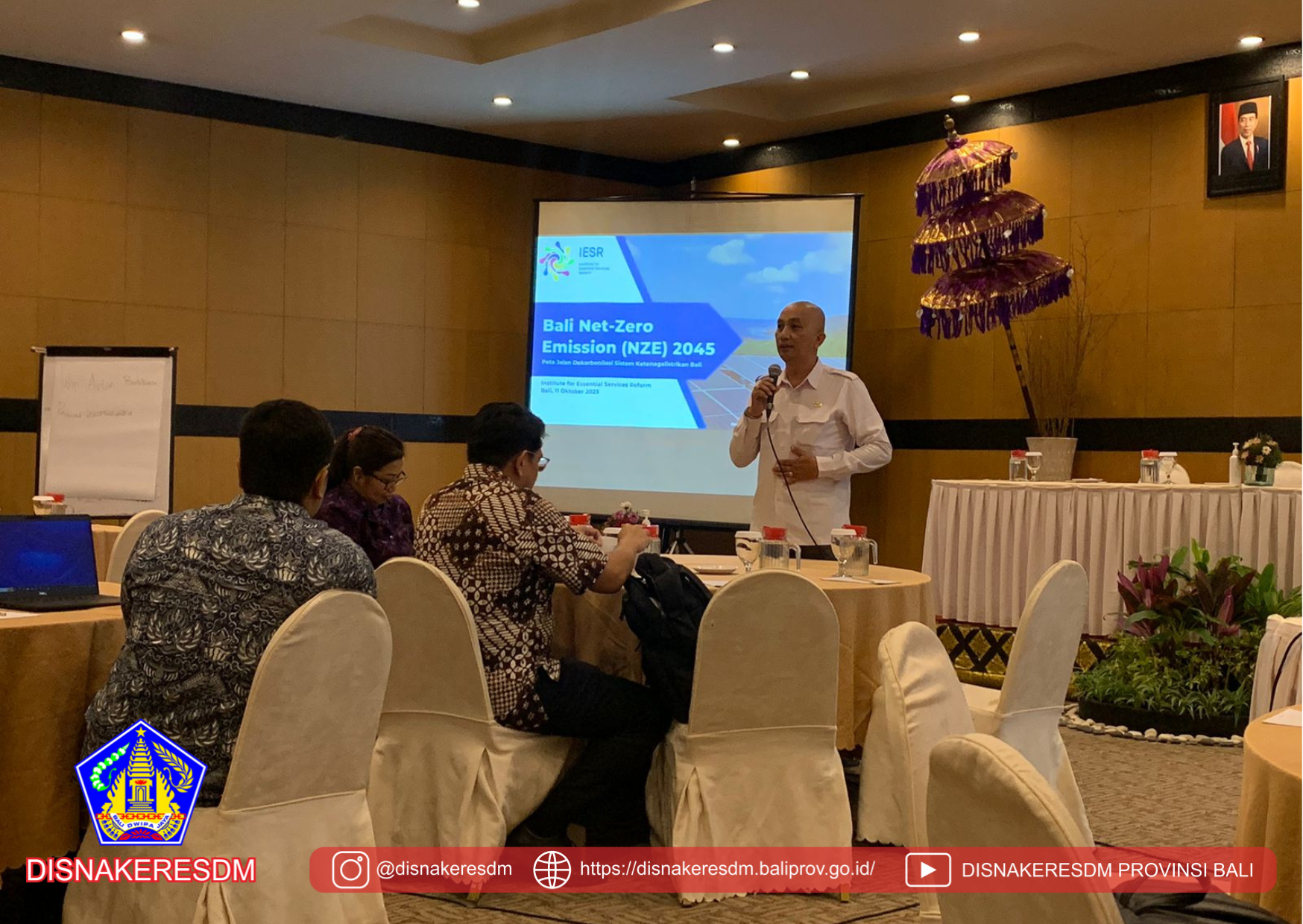 FGD Bali Net Zero Emission (NZE) 2045