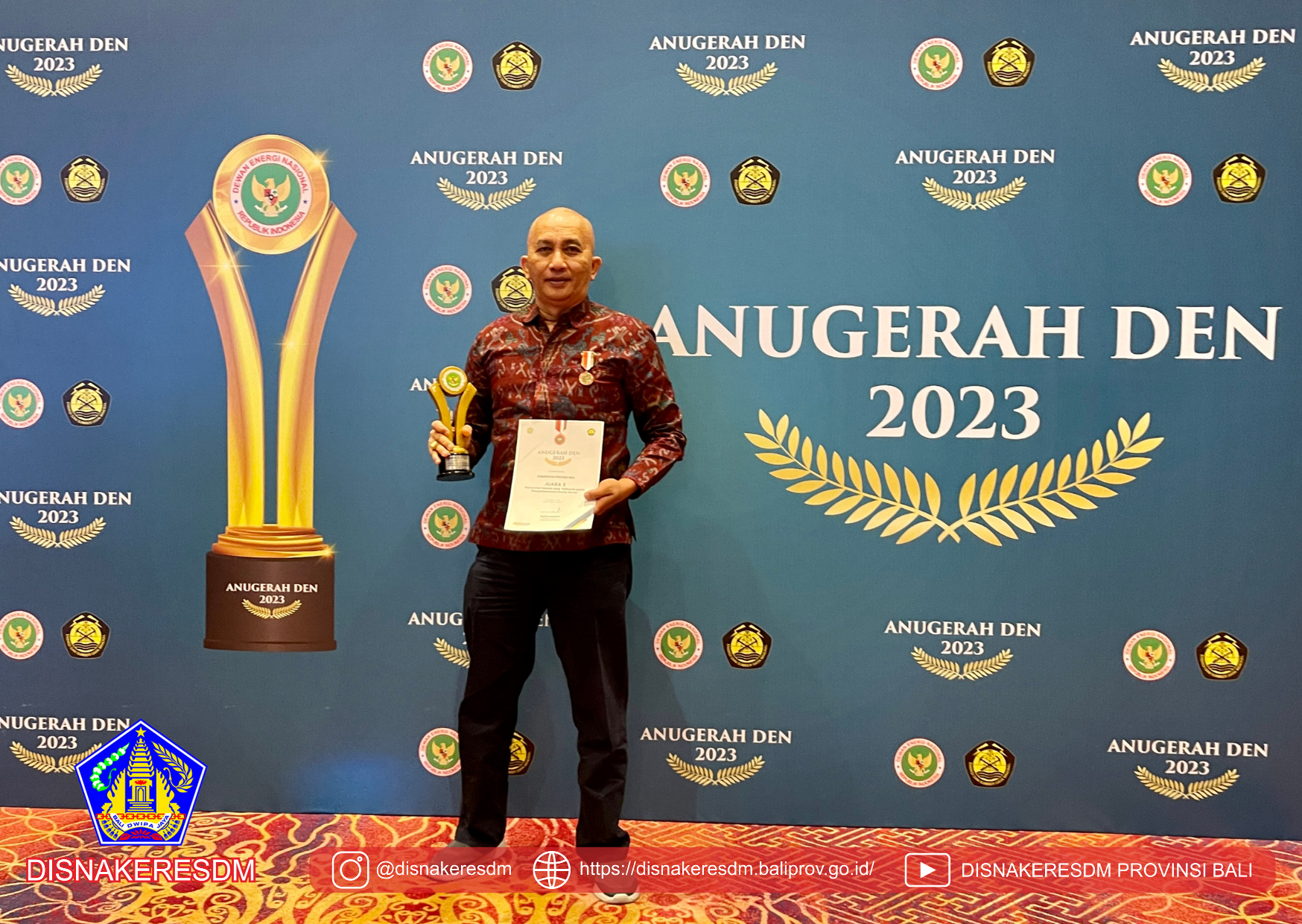 Penghargaan Anugerah DEN 2023