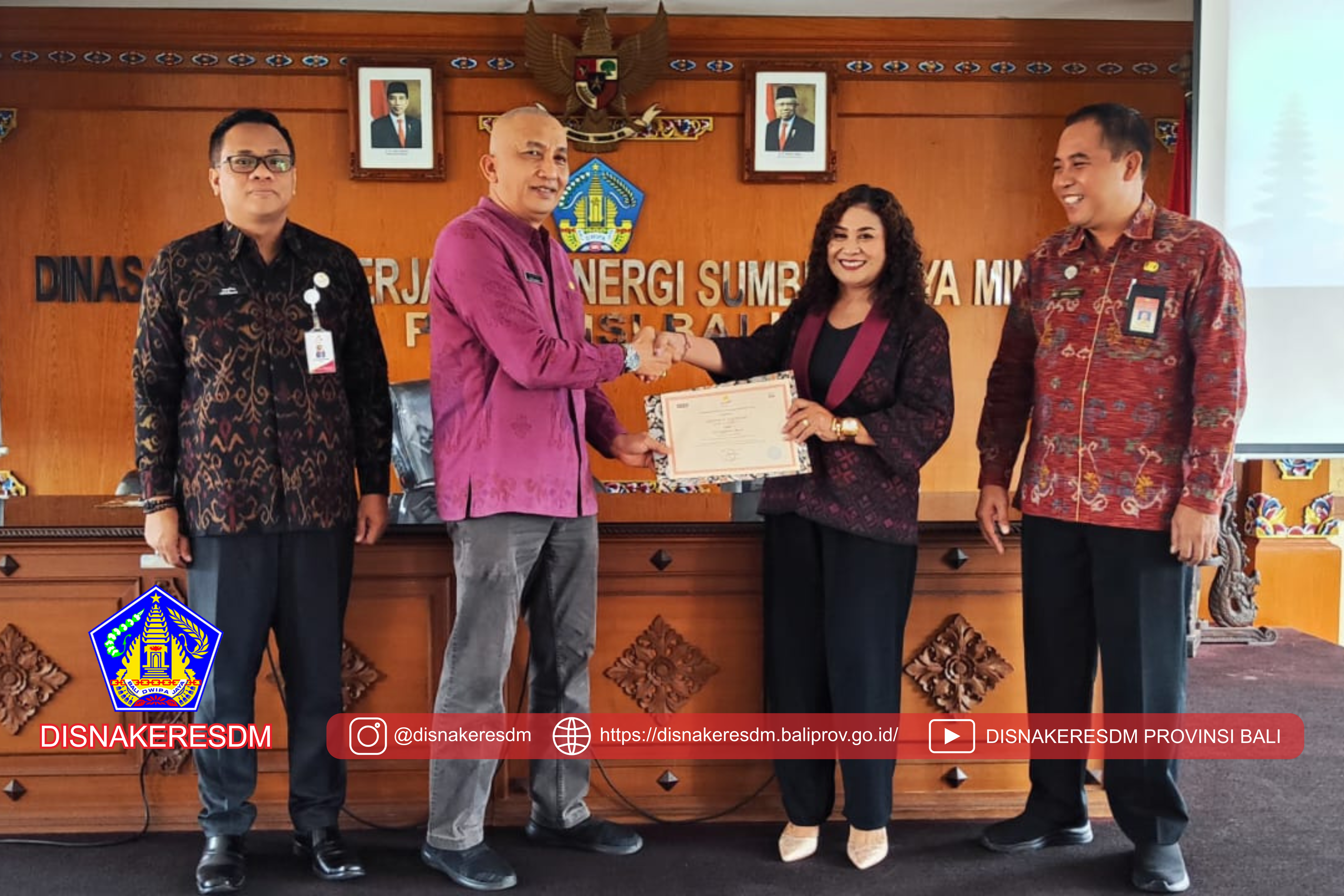 Penyerahan Sertifikat Akreditasi LPK Tahun 2023