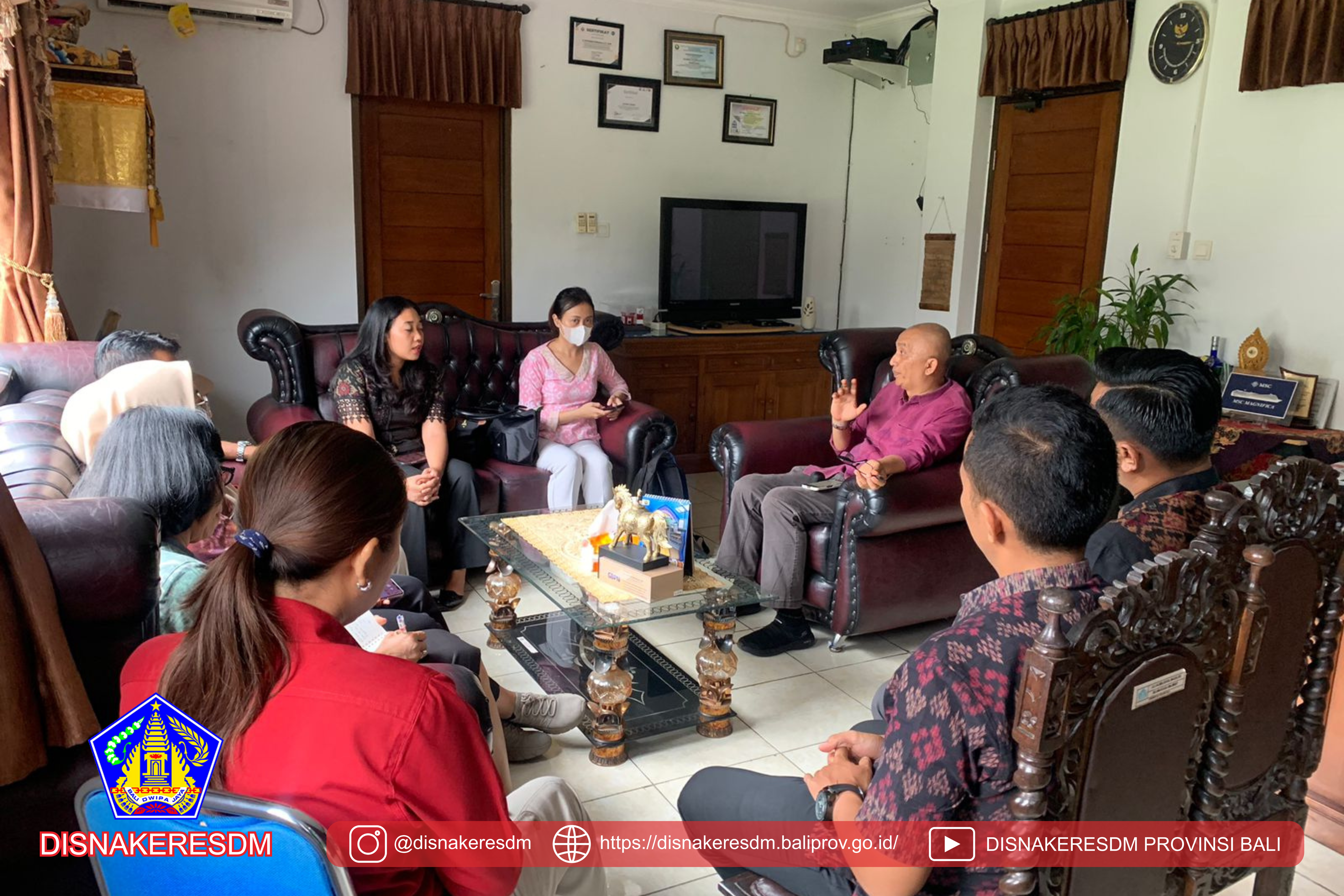Menerima Kunjungan Dari Perwakilan Ikatan Alumni Universitas Udayana (IKAYANA)